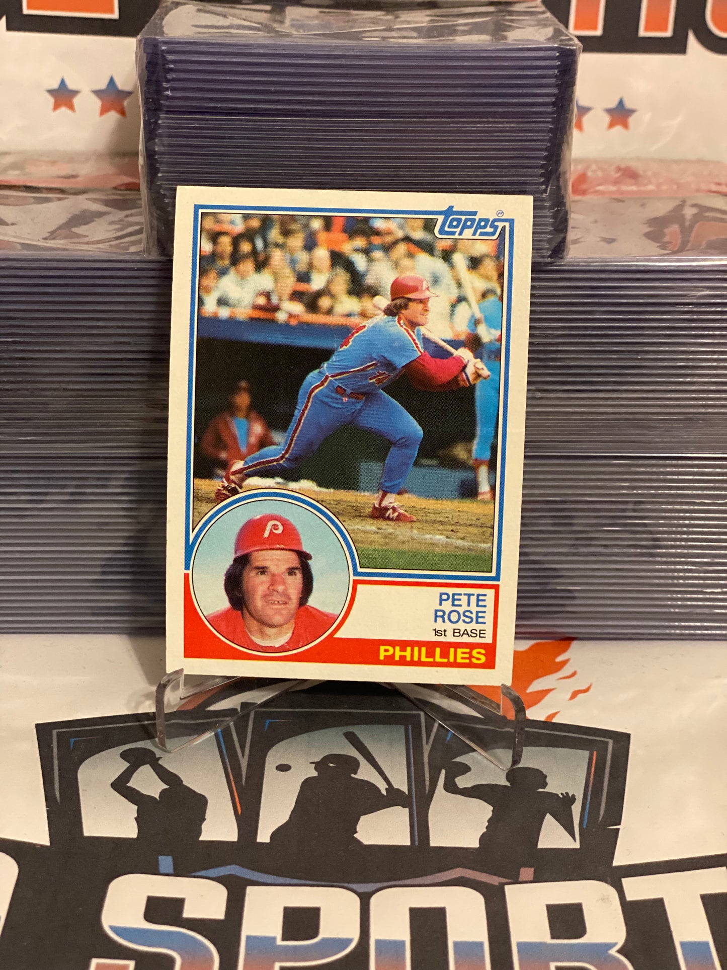 1983 Topps Pete Rose #100