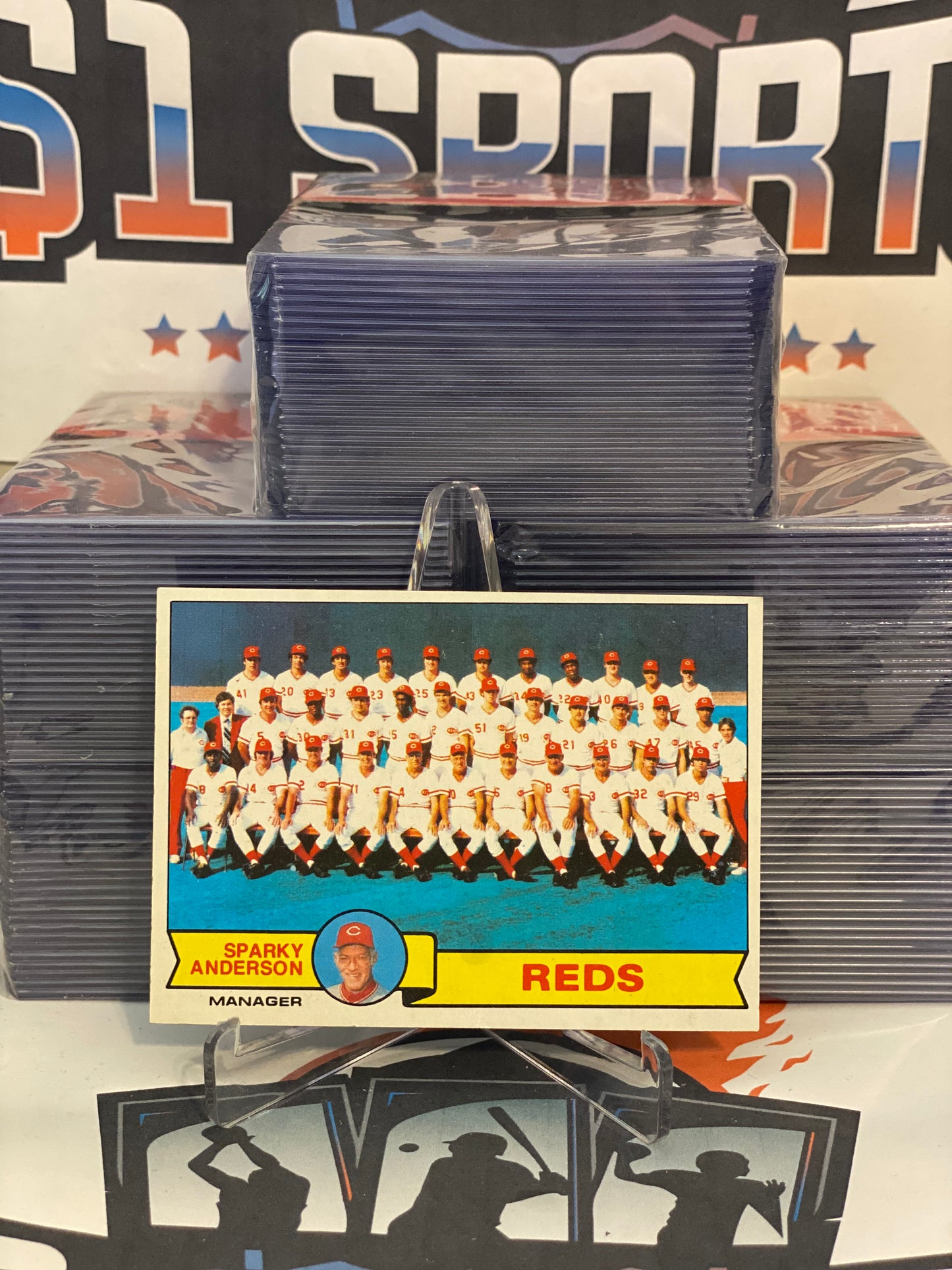 1979 Topps (Cincinnati Reds Team Checklist) Pete Rose, Johnny Bench, Tom Seaver #259