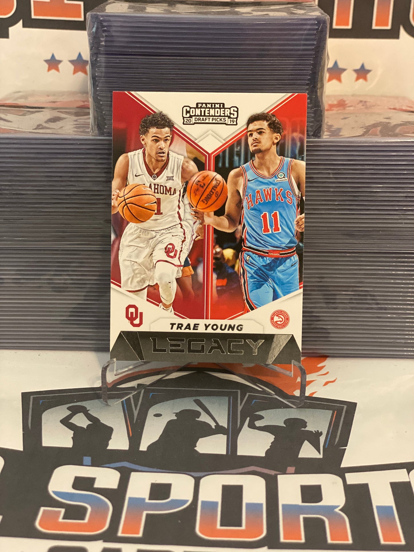 2019 Panini Contenders Draft Picks (Legacy) Trae Young #20