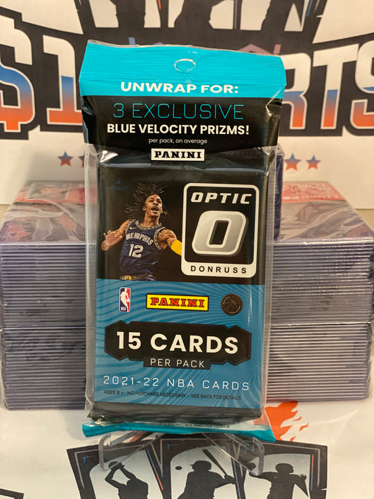 2021-22 Donruss Optic NBA Basketball Cello Multi-Pack