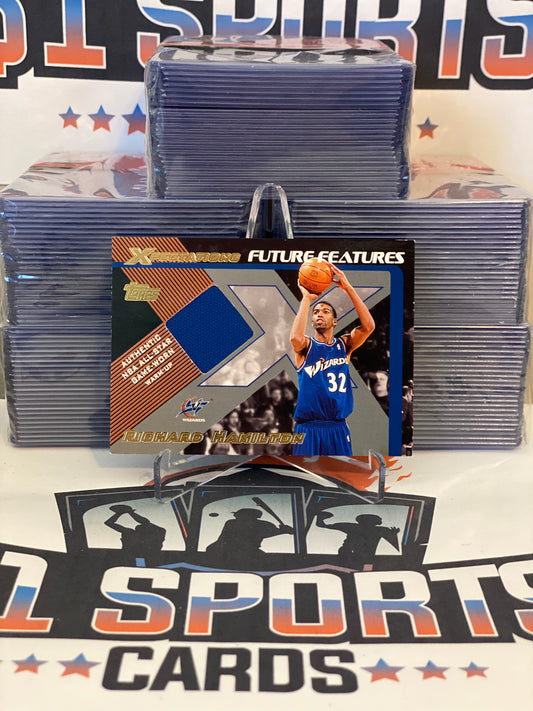 2001 Topps (Future Features Relic) Richard Hamilton #FF-RH
