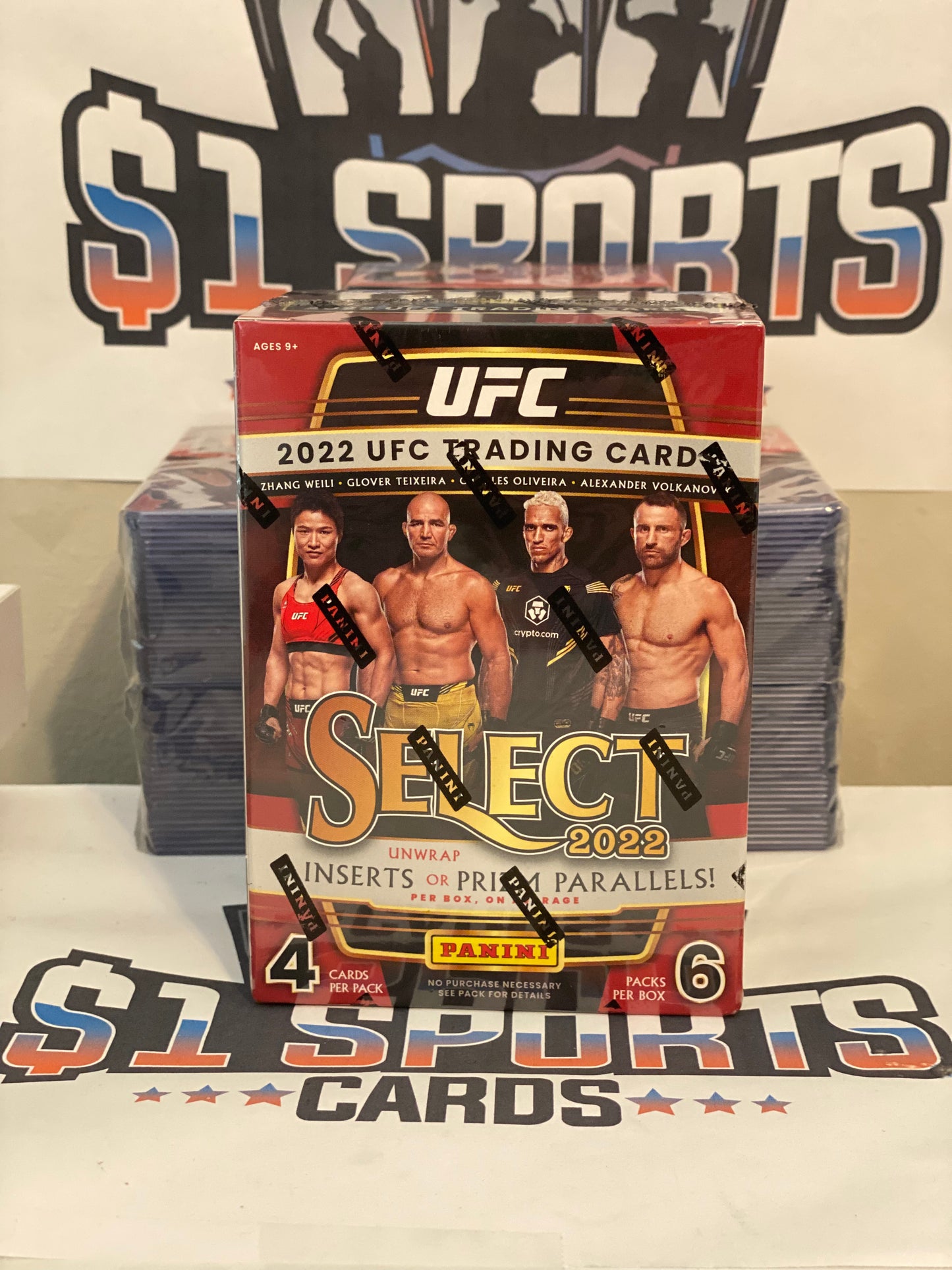 2022 Panini Select UFC MMA Blaster Box