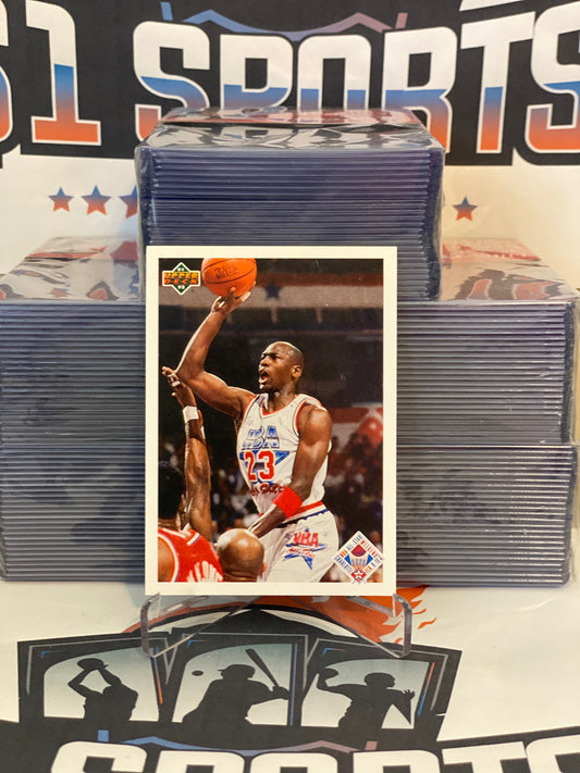 1991 Upper Deck (All-Star Checklist) Michael Jordan #48