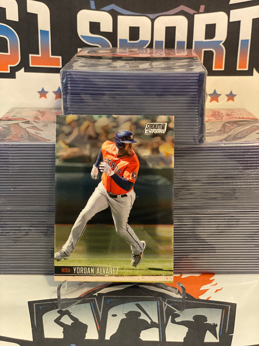 2021 Topps Stadium Club Chrome Yordan Alvarez #89