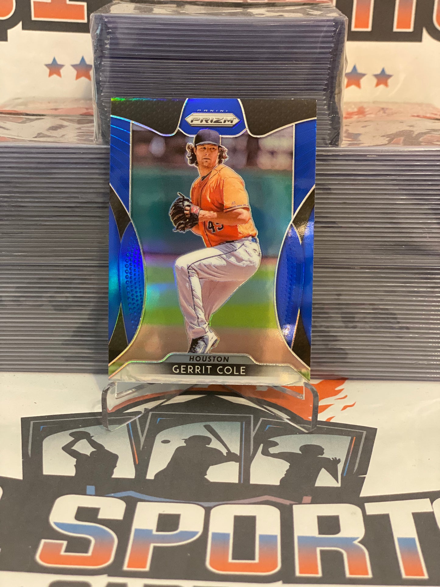 2019 Panini Prizm (Blue Prizm) Gerrit Cole #109