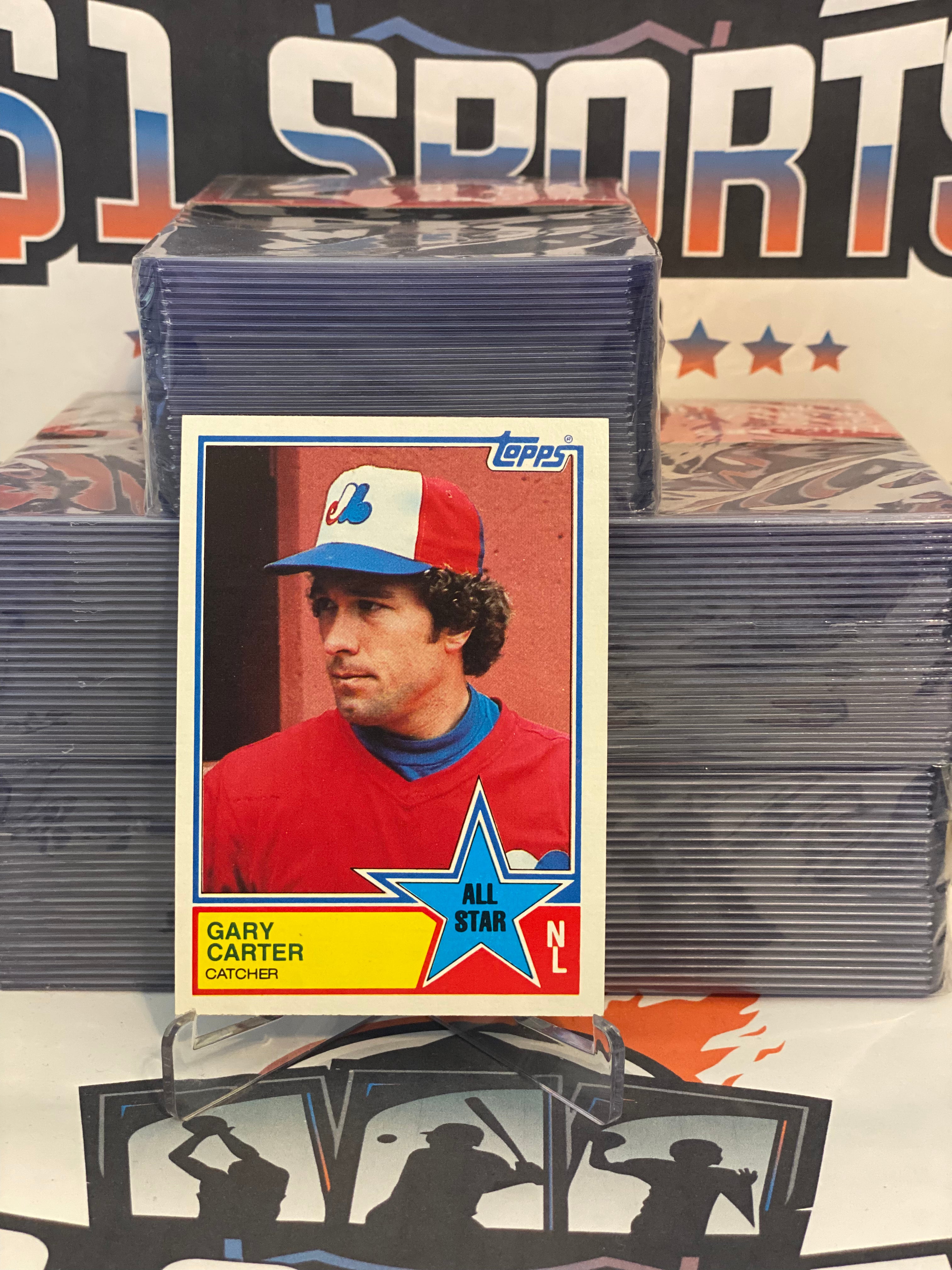 Gary Carter 1983 Topps #404 Montreal Expos