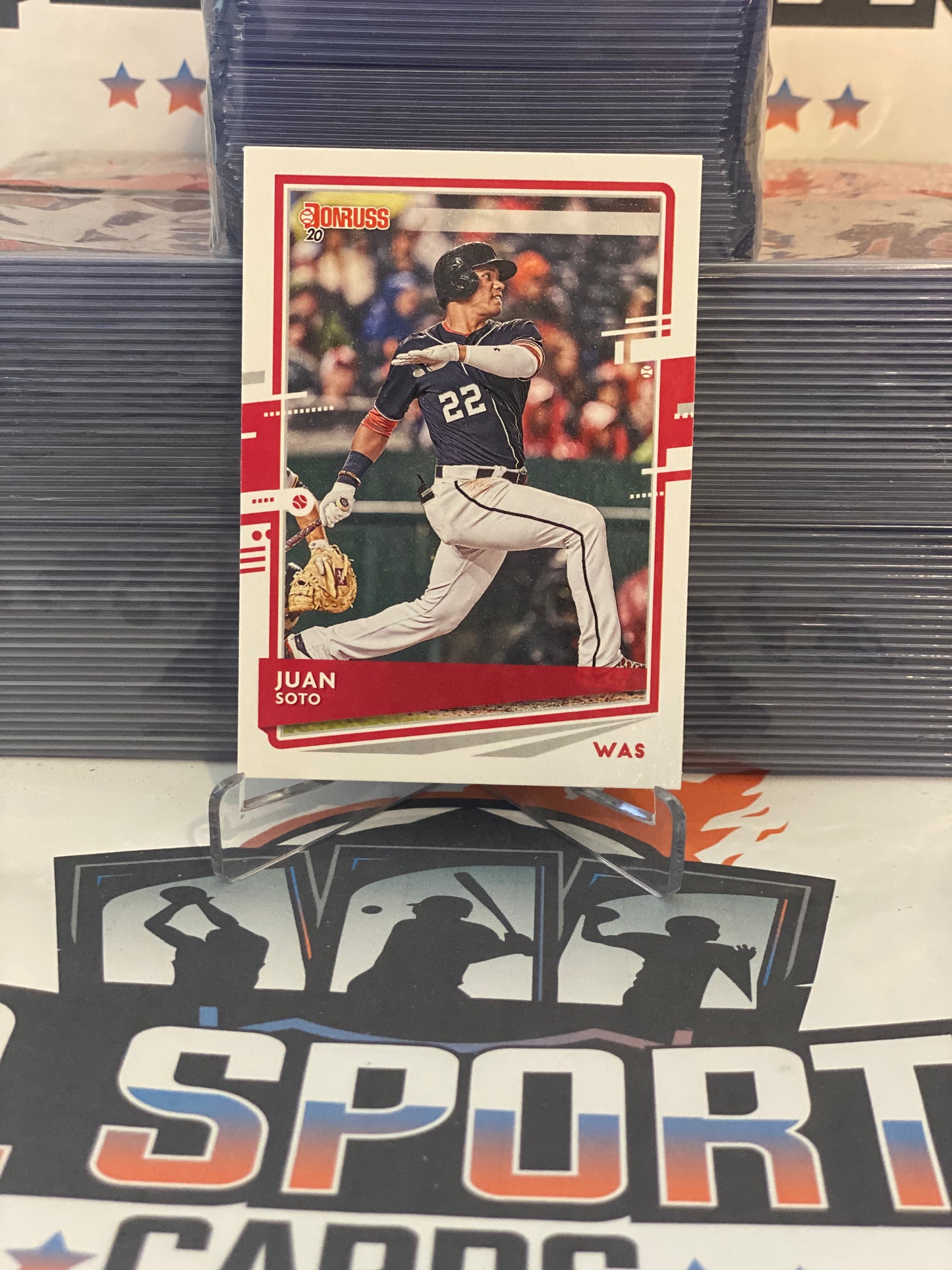 2020 Donruss (Red D Variation) Juan Soto #162