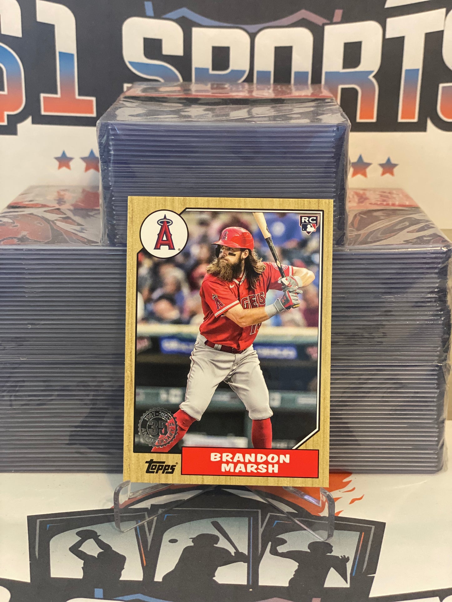 2022 Topps (1987 Redux) Brandon Marsh Rookie #T87-67
