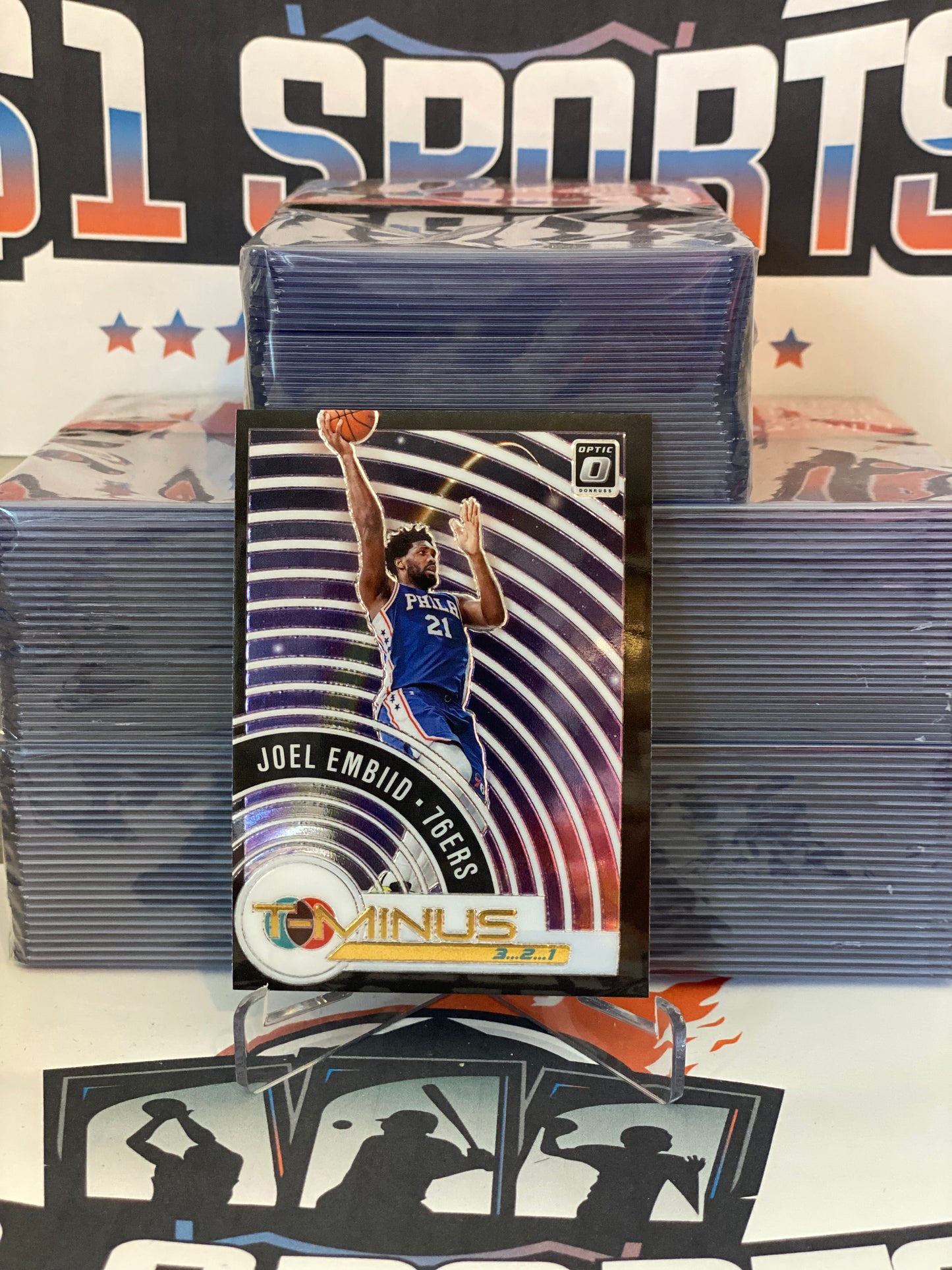 2020 Donruss Optic (T-Minus) Joel Embiid #13