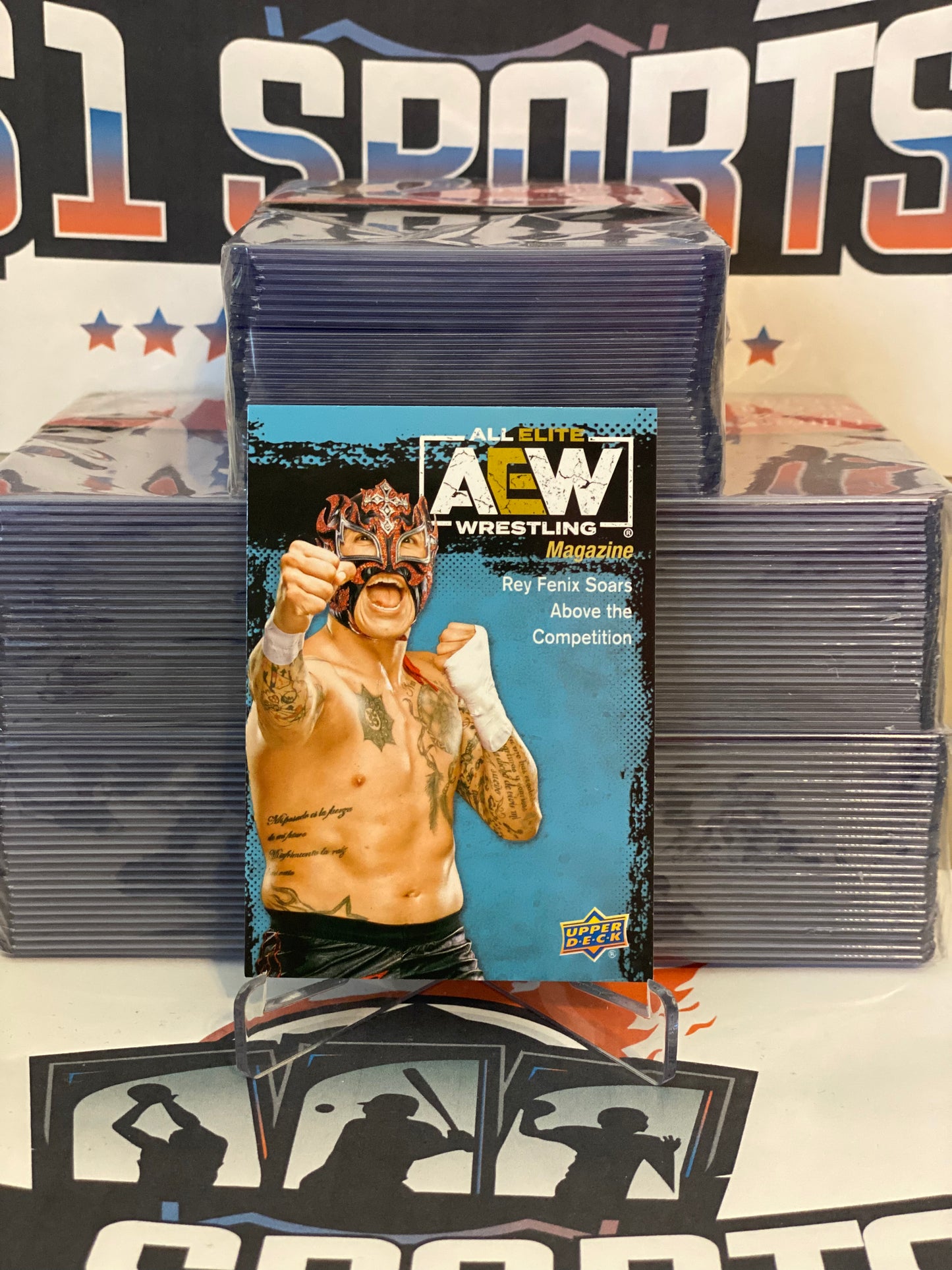 2021 Upper Deck AEW (Magazine) Rey Fenix #99