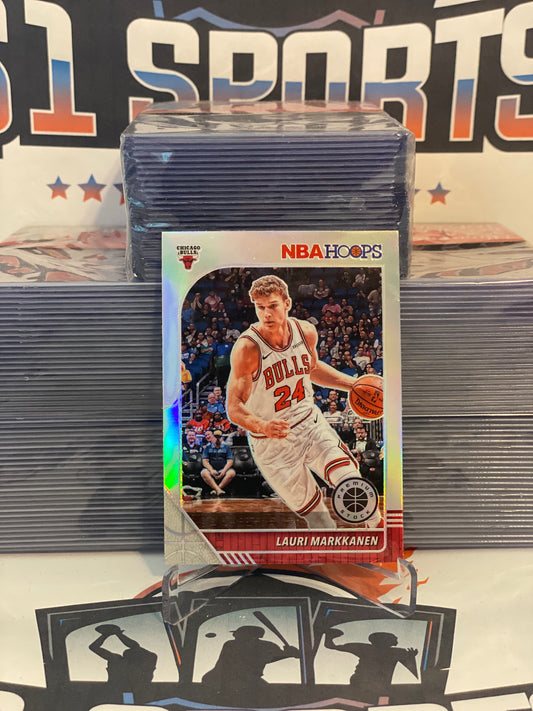 2019 Hoops Premium Stock (Silver Prizm) Lauri Markkanen #27