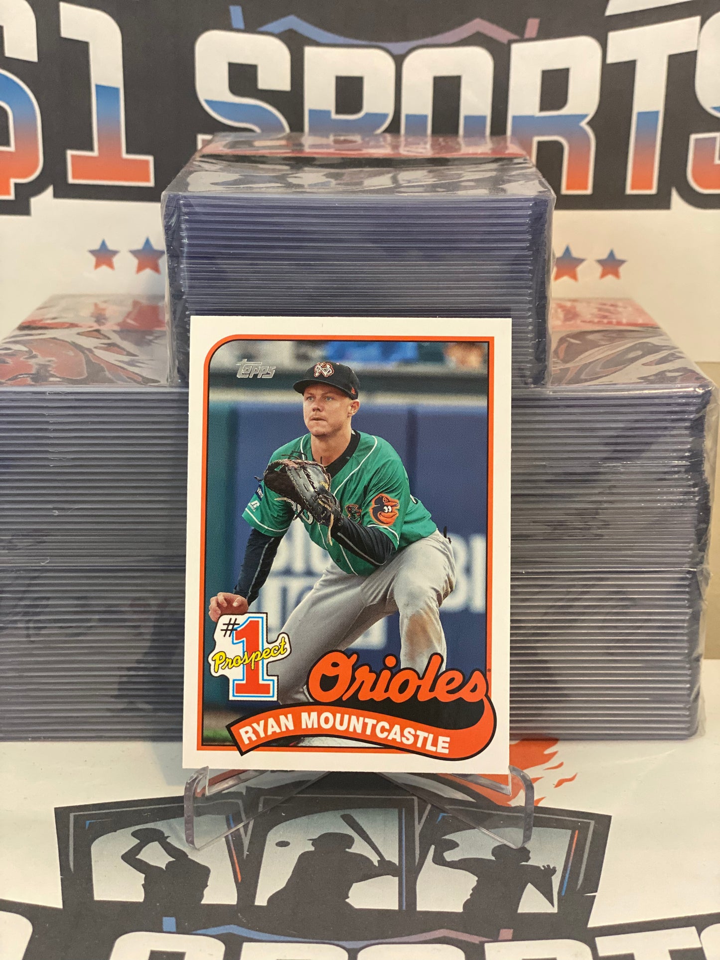 2020 Topps (#1 Prospect) Ryan Mountcastle #P-15