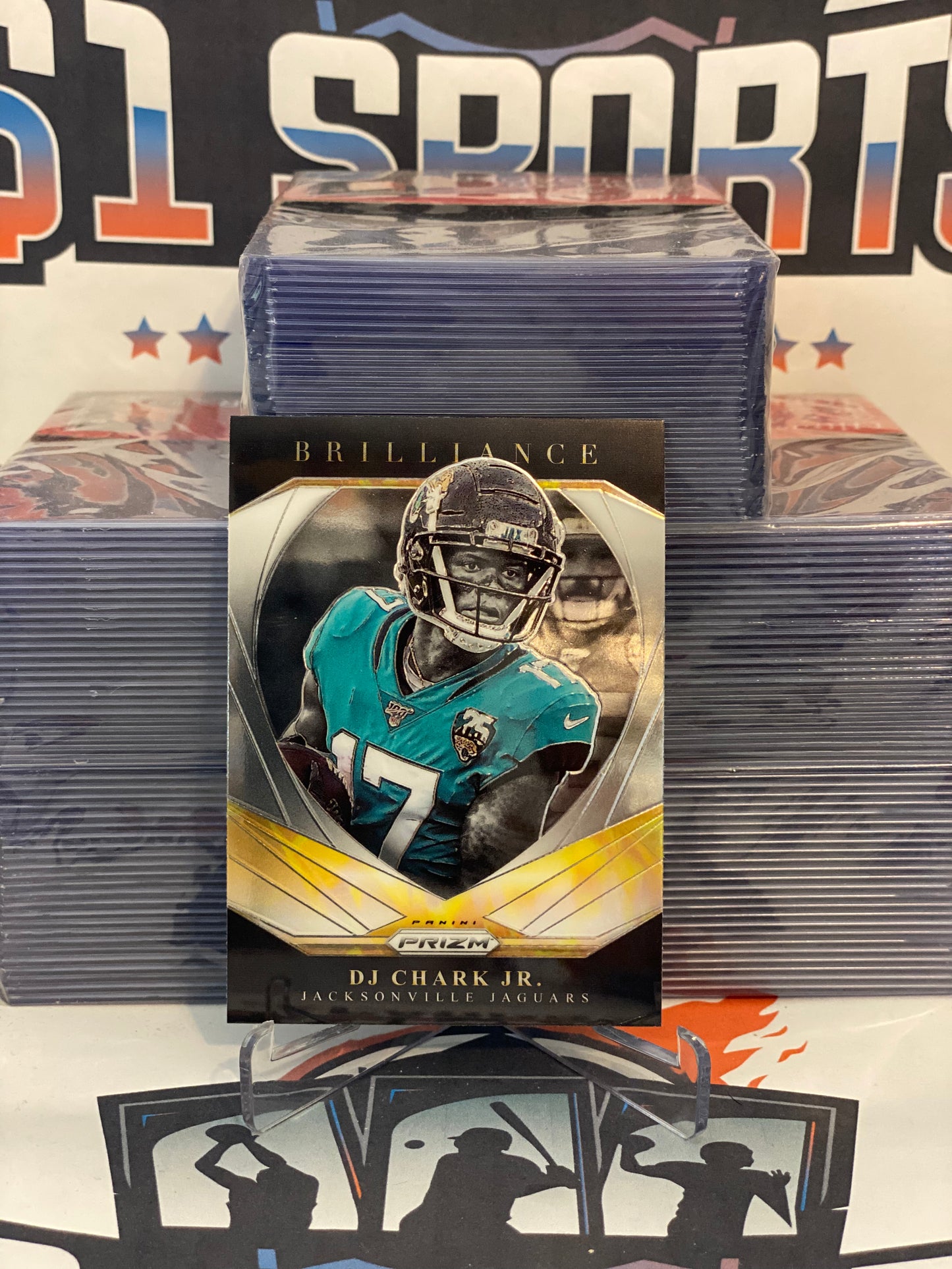 2020 Panini Prizm (Brilliance) DJ Chark Jr. #1