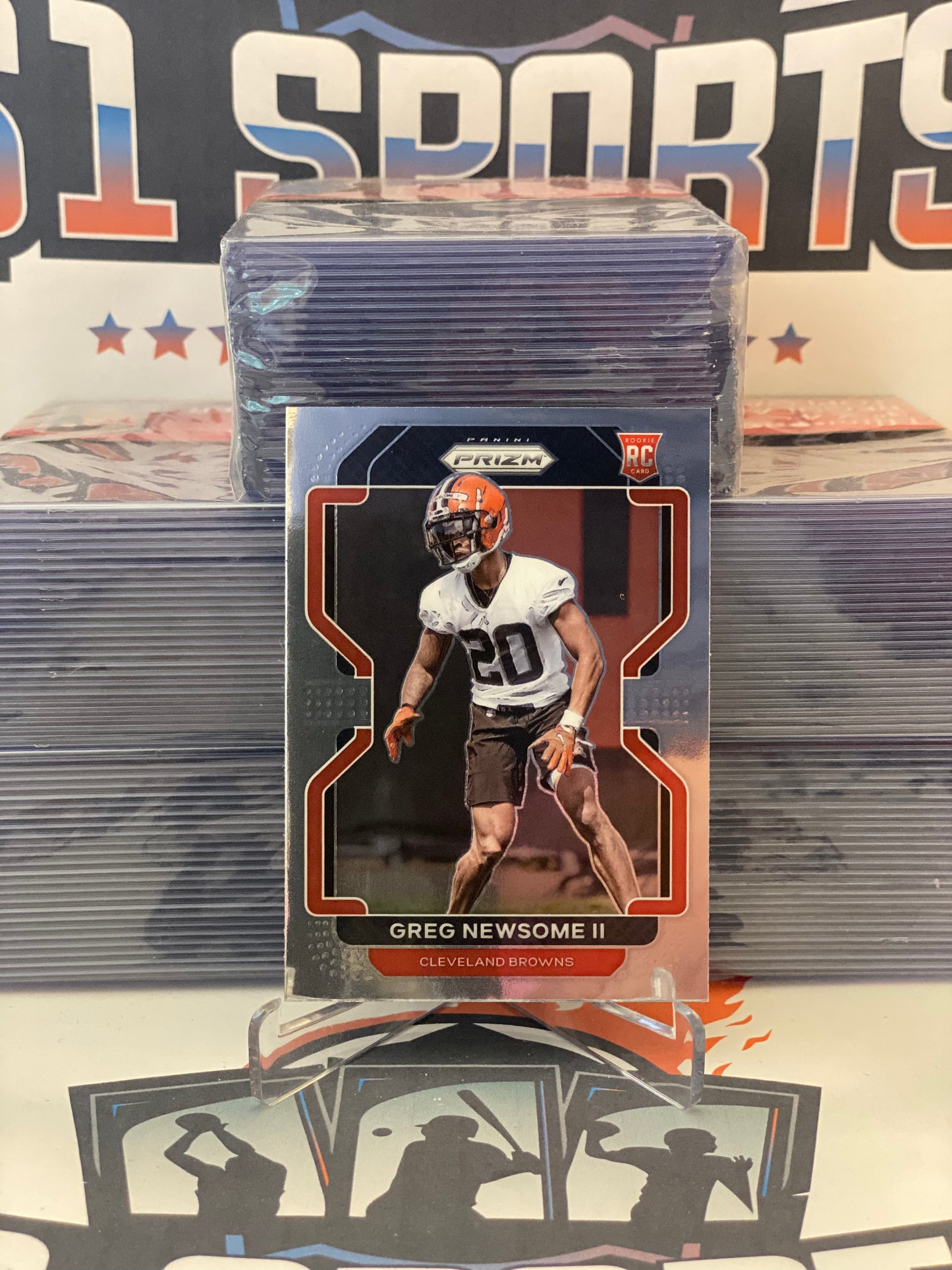 2021 Panini Prizm Greg Newsome II Rookie #376