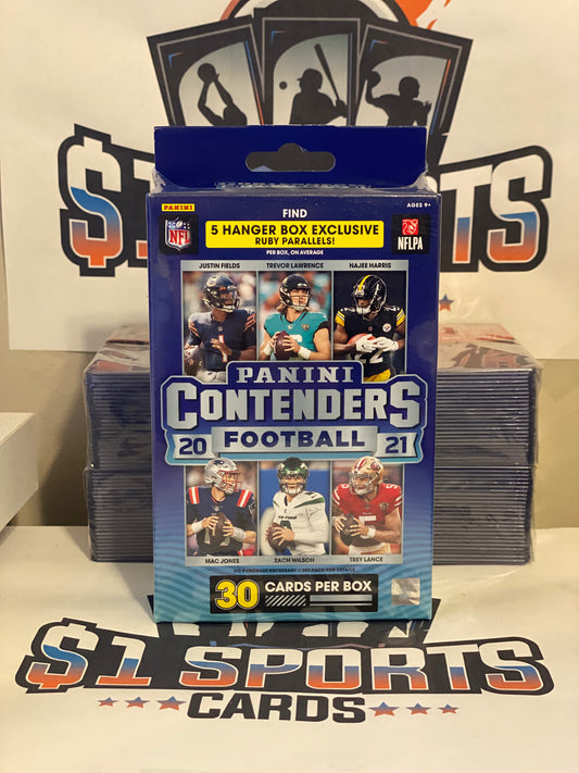 2021 Panini Contenders NFL Football Hanger Box