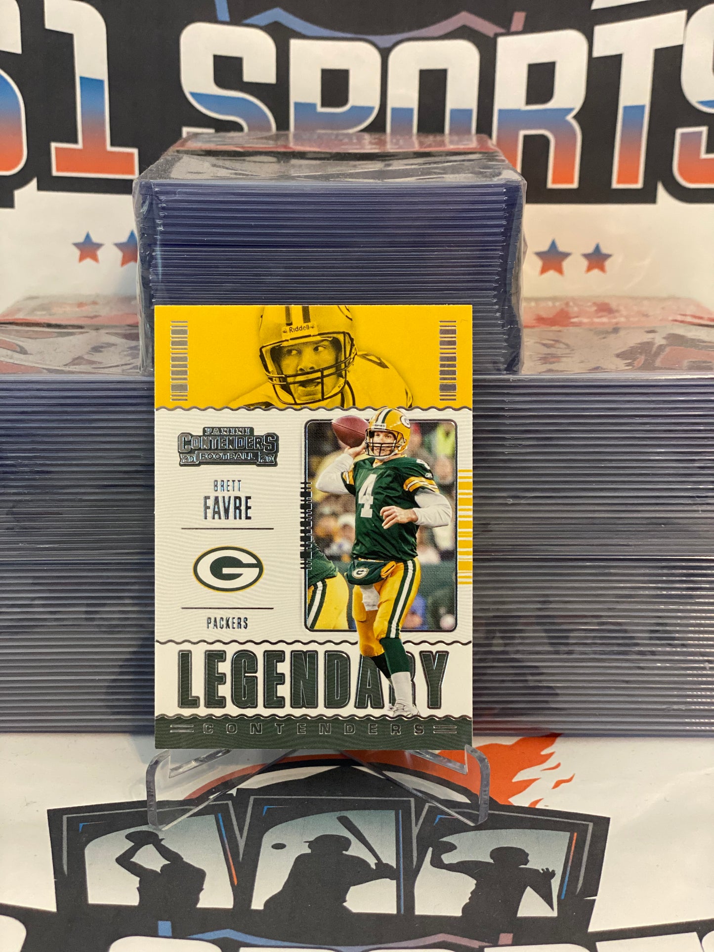 2020 Panini Contenders (Legendary) Brett Favre #LC-BFA