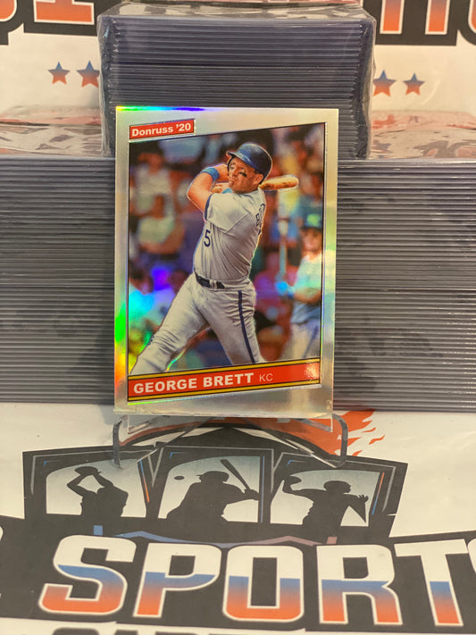 2020 Donruss Optic (Holo Prizm, Retro) George Brett #R86-3