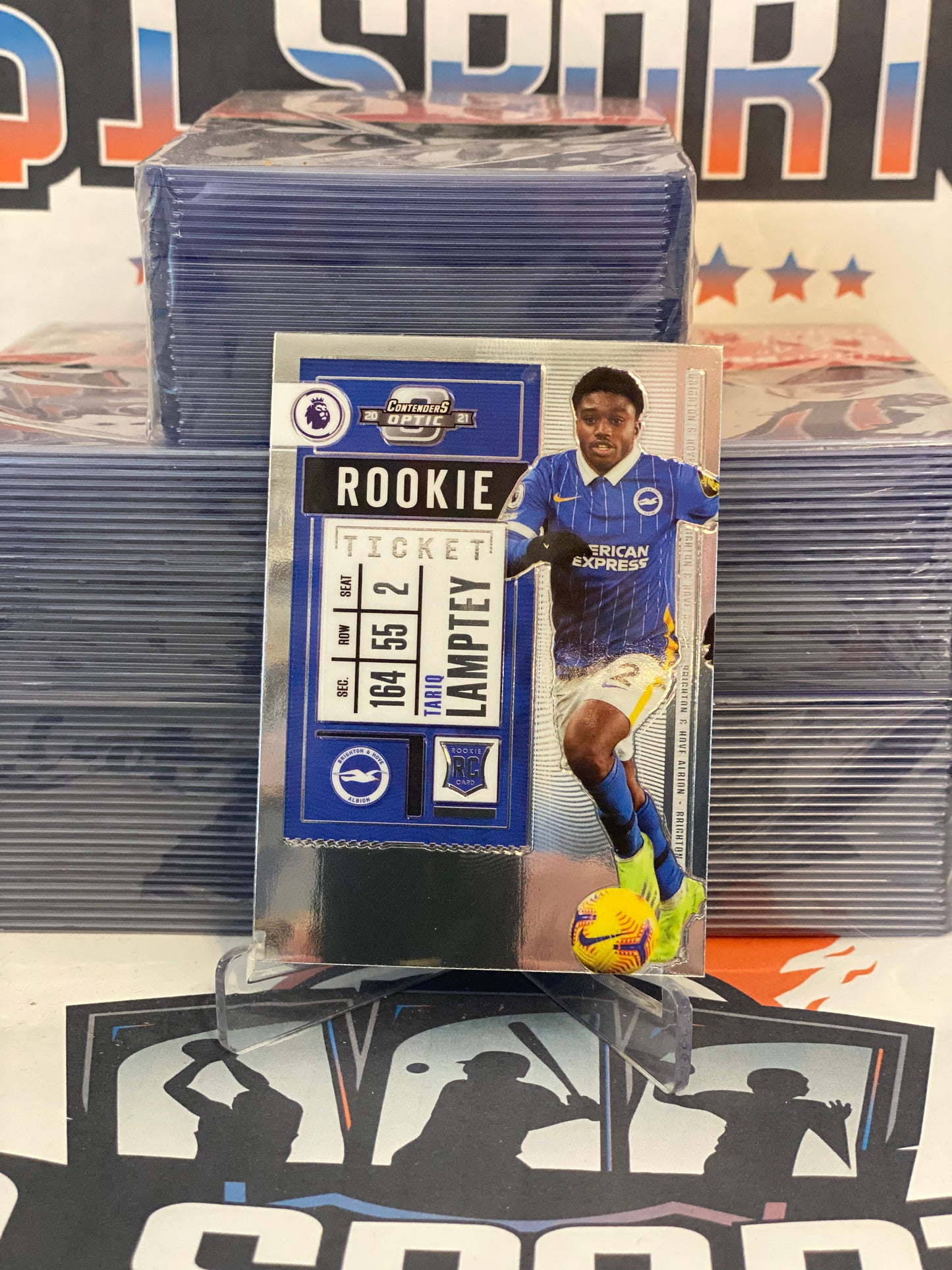 2020 Panini Chronicles (Contenders Optic) Premier League Tariq Lamptey Rookie #2