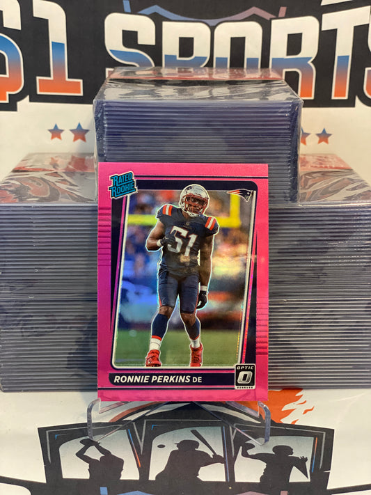 2021 Donruss Optic (Pink Prizm, Rated Rookie) Ronnie Perkins #283
