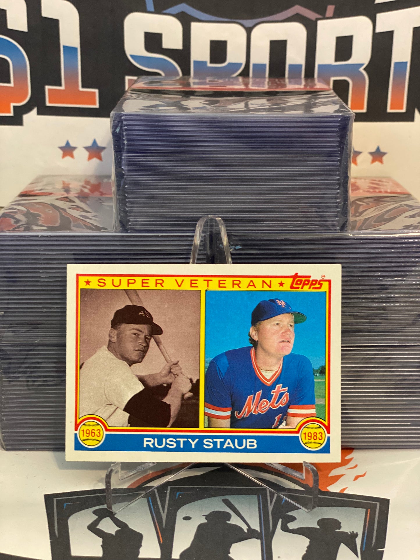1983 Topps (Super Veteran) Rusty Staub #741