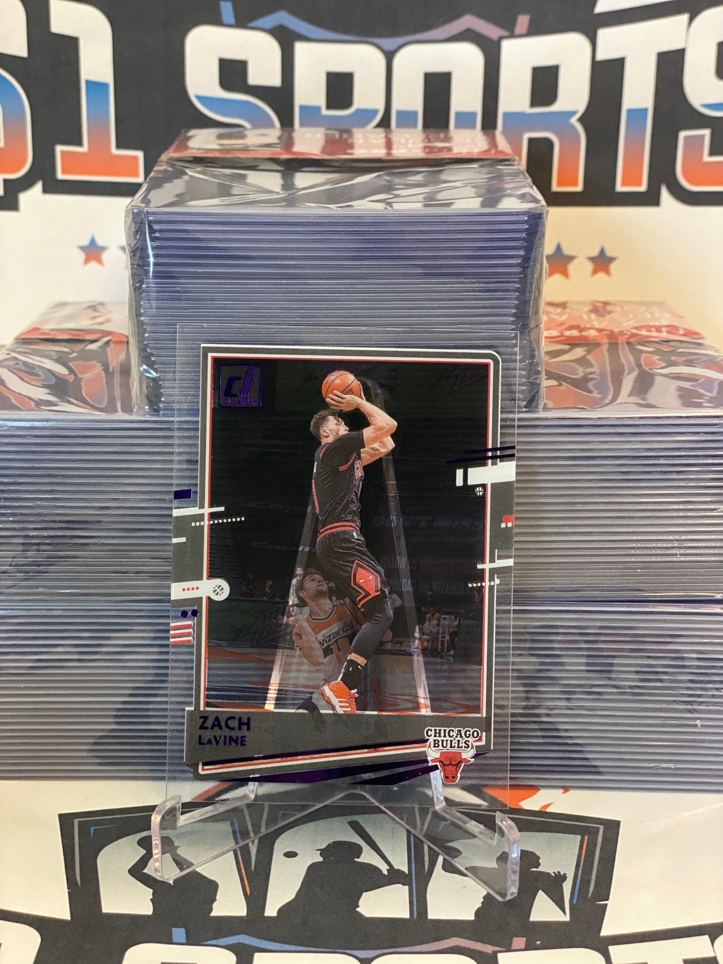 2020 Panini Clearly (Purple) Zach LaVine #34