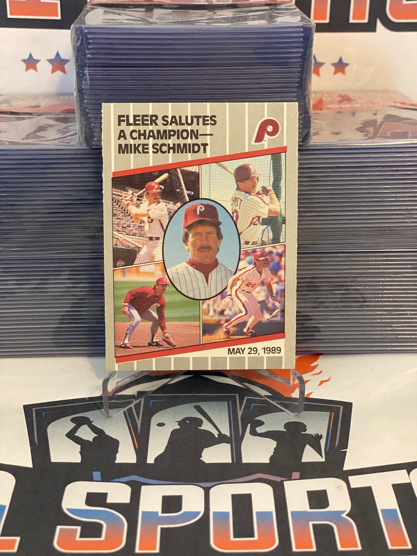 1990 Fleer (Special Edition, Fleer Salutes) Mike Schmidt #U-131
