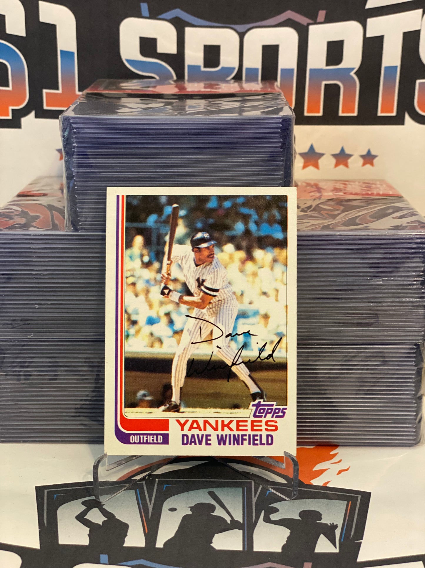 1982 Topps Dave Winfield #600