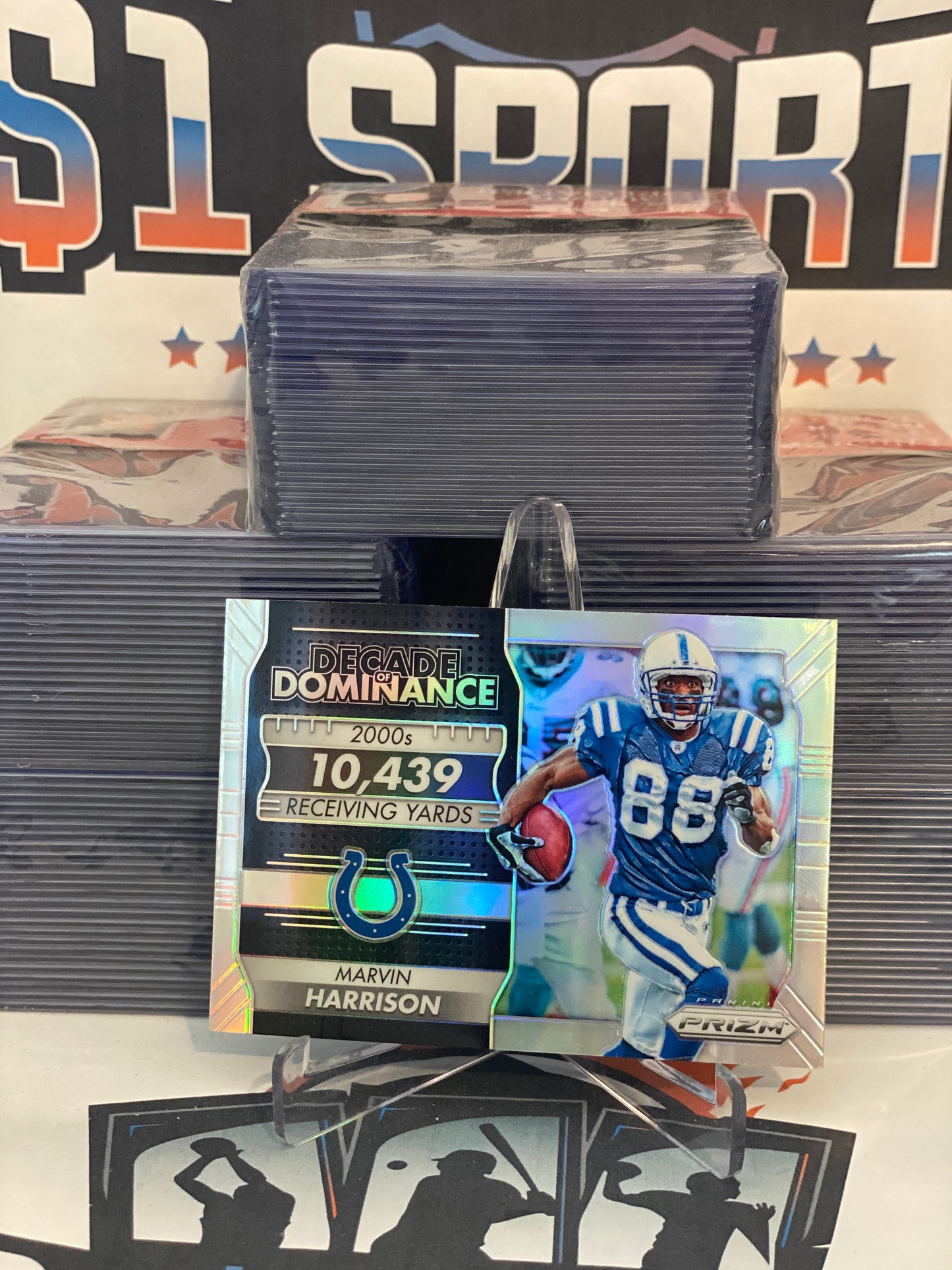 2016 Panini Prizm (Silver Prizm, Decade of Dominance) Marvin Harrison #12