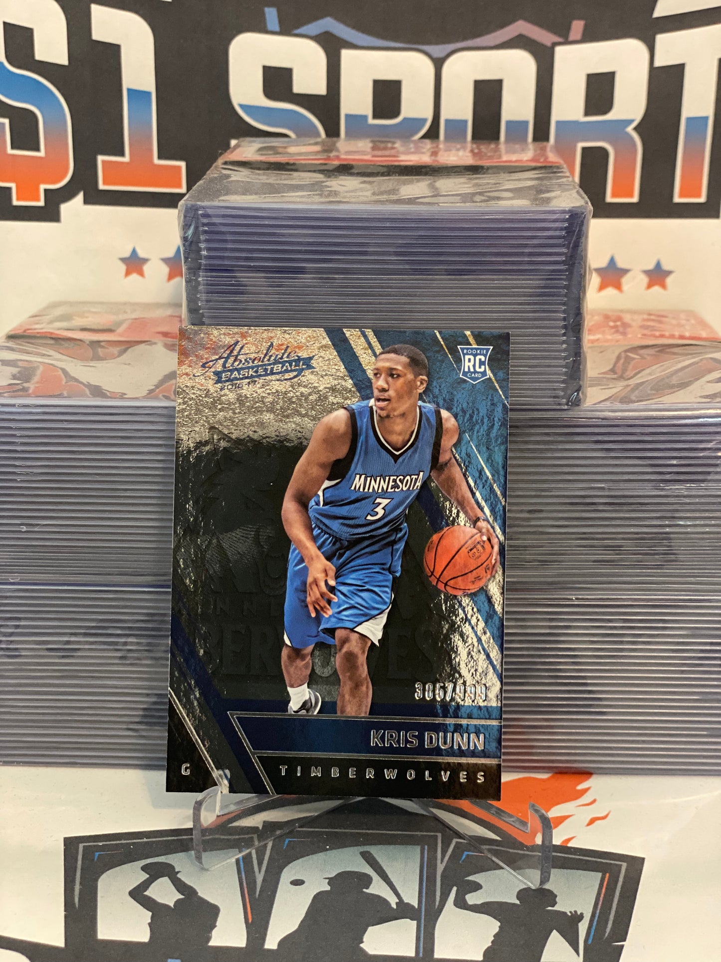 2016 Panini Absolute (Foil 385/999) Kris Dunn #164