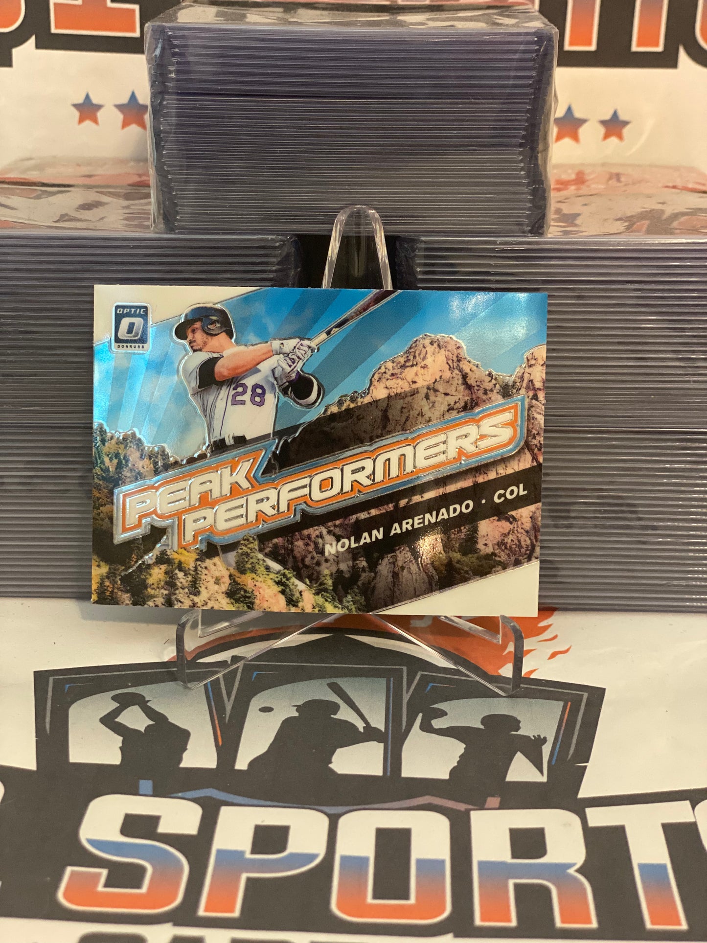 2019 Donruss Optic (Peak Performers) Nolan Arenado #PP-16