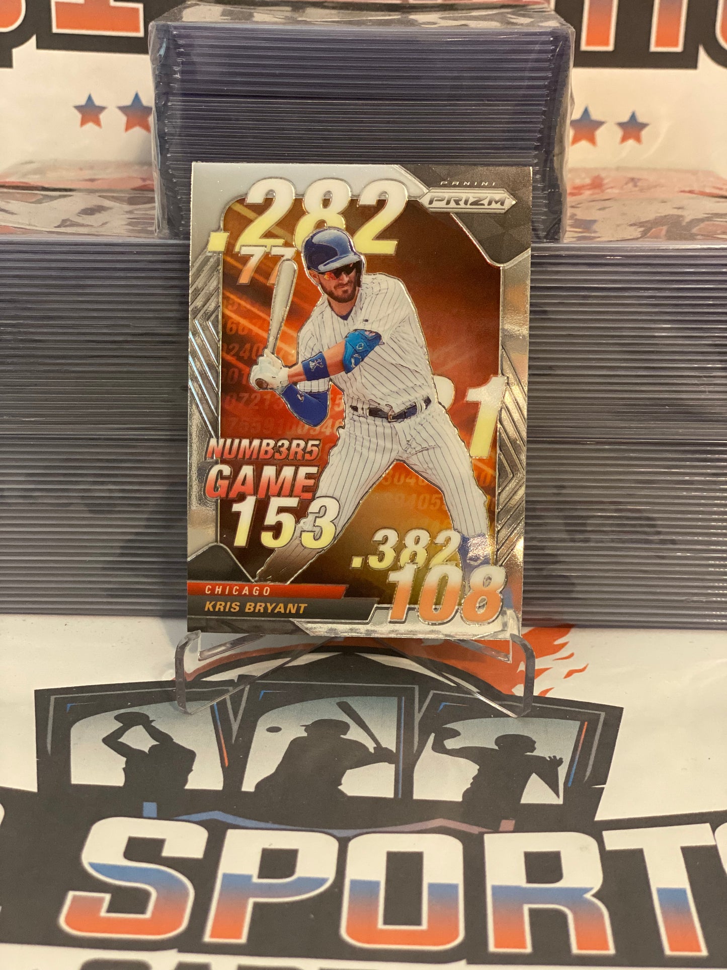 2020 Panini Prizm (Numbers Game) Kris Bryant #NG-2