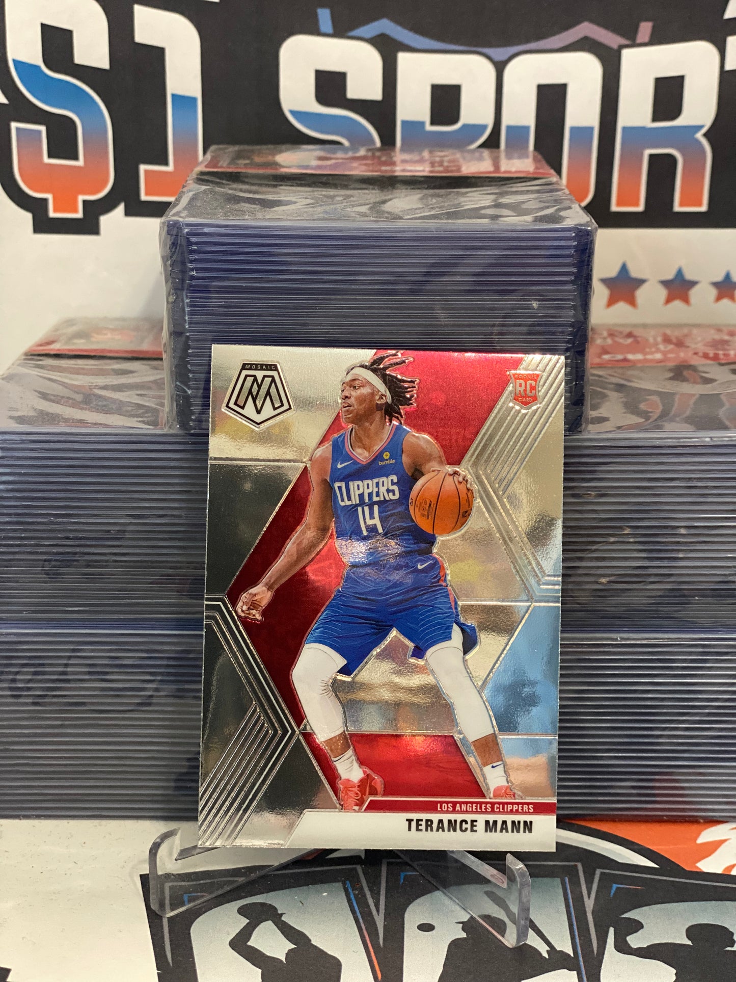 2019 Panini Mosaic Terance Mann Rookie #246