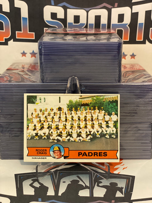 1979 Topps (San Diego Padres Team Checklist) Rollie Fingers, Ozzie Smith, Dave Winfield #479