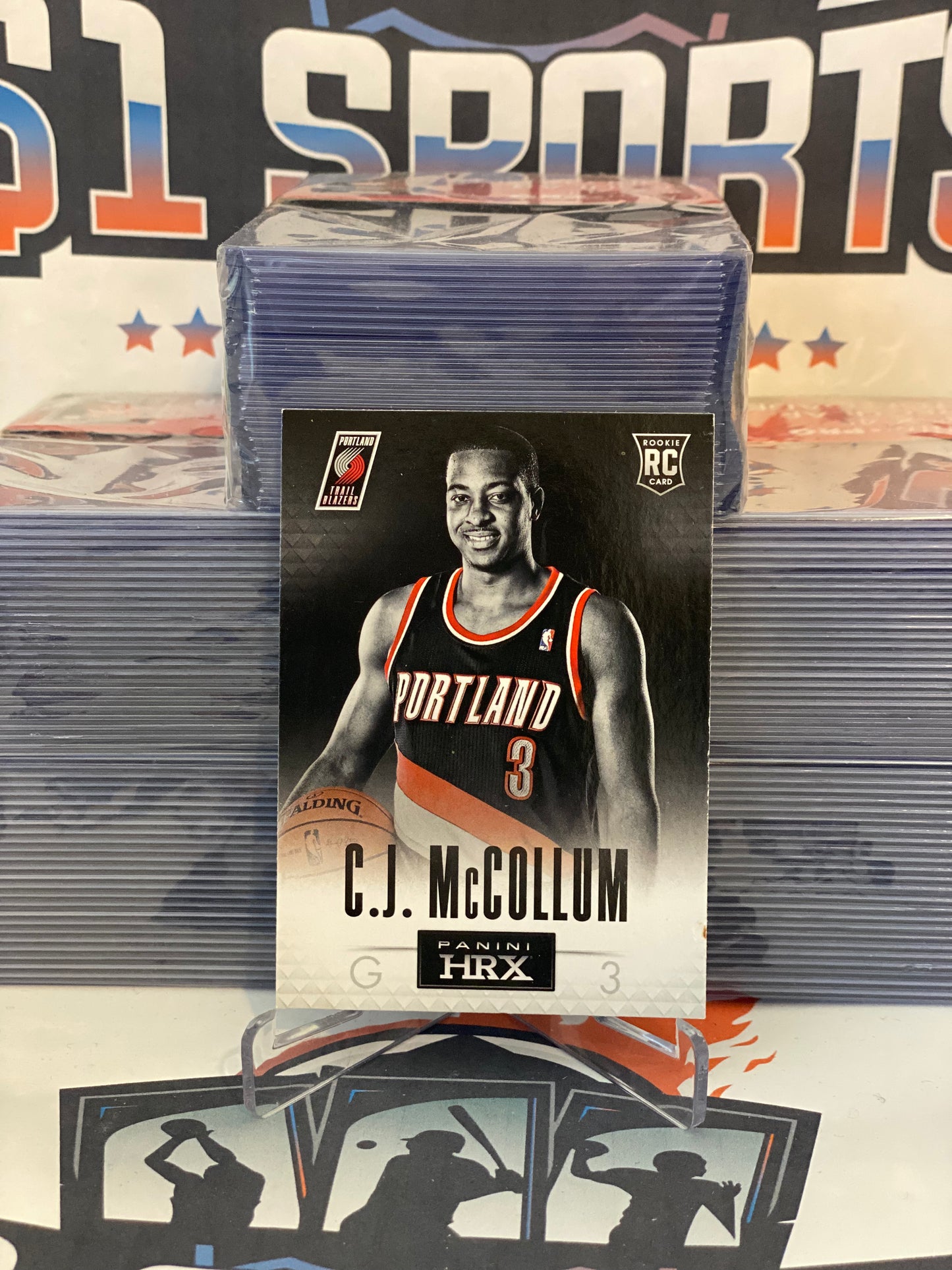 2013 Panini HRX C.J. McCollum Rookie #5