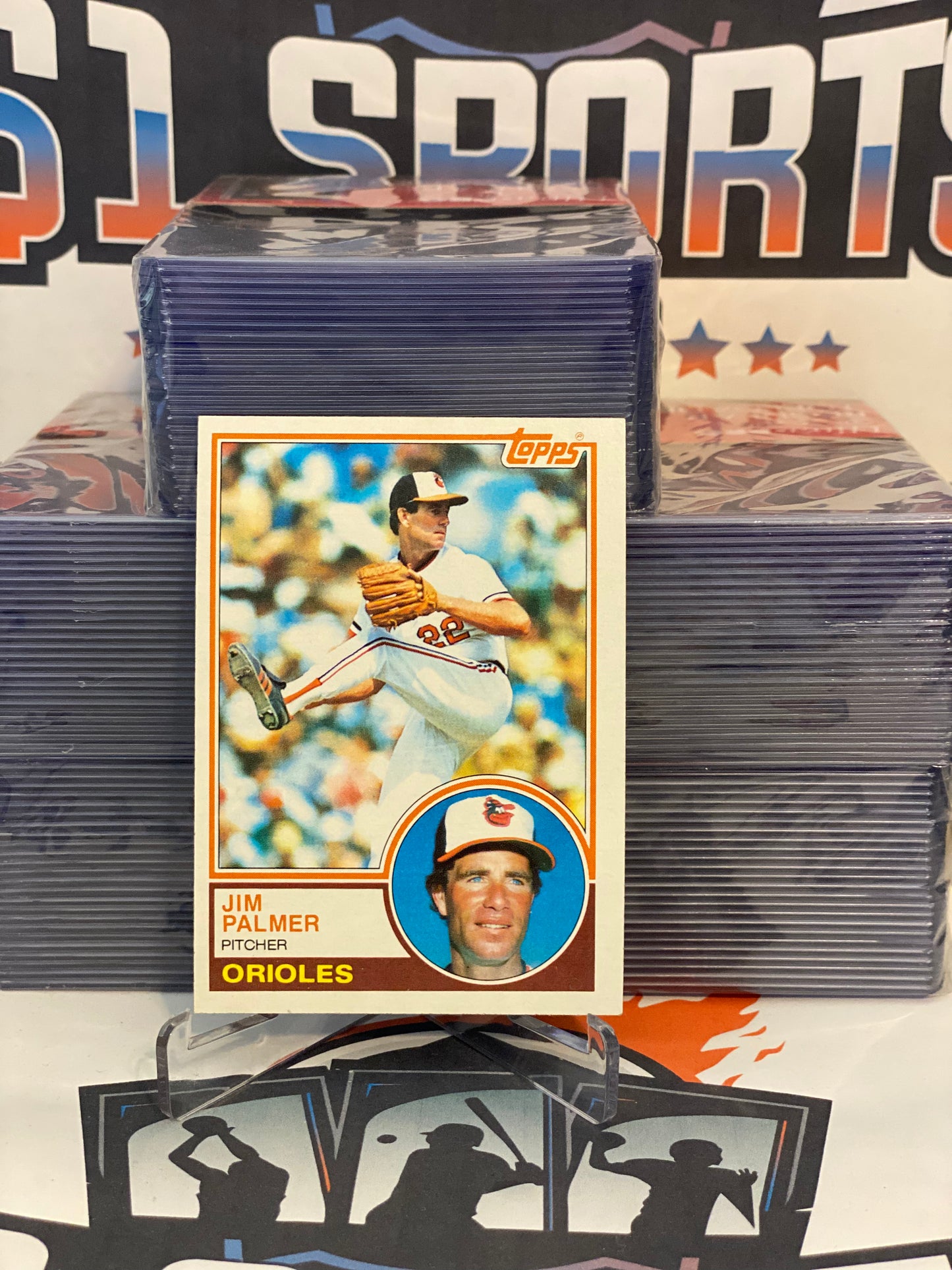1983 Topps Jim Palmer #490
