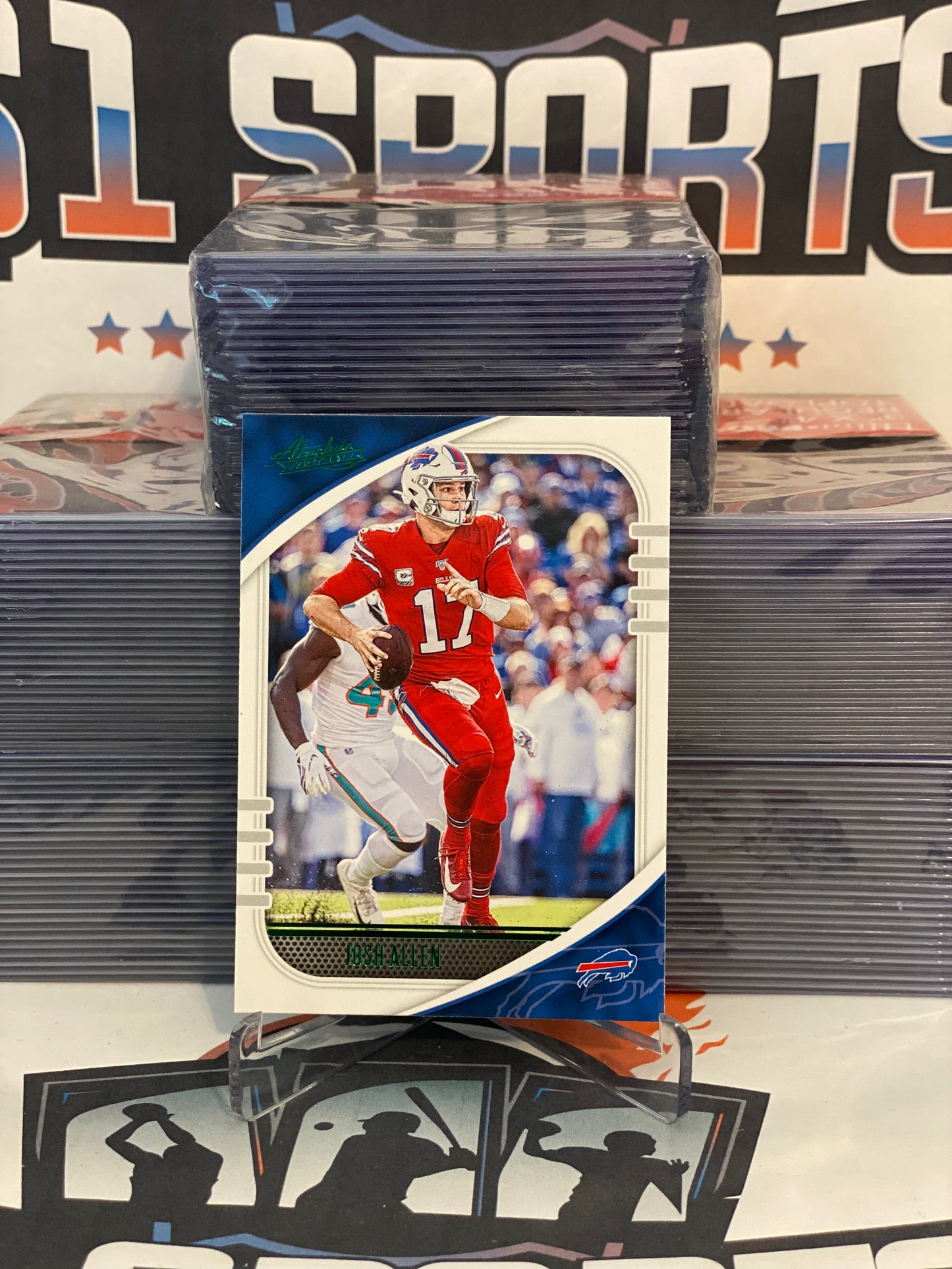 2020 Panini Absolute (Green) Josh Allen #65