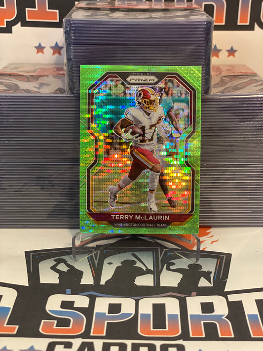 2020 Panini Prizm (Neon Green Pulsar Prizm) Terry McLaurin #178