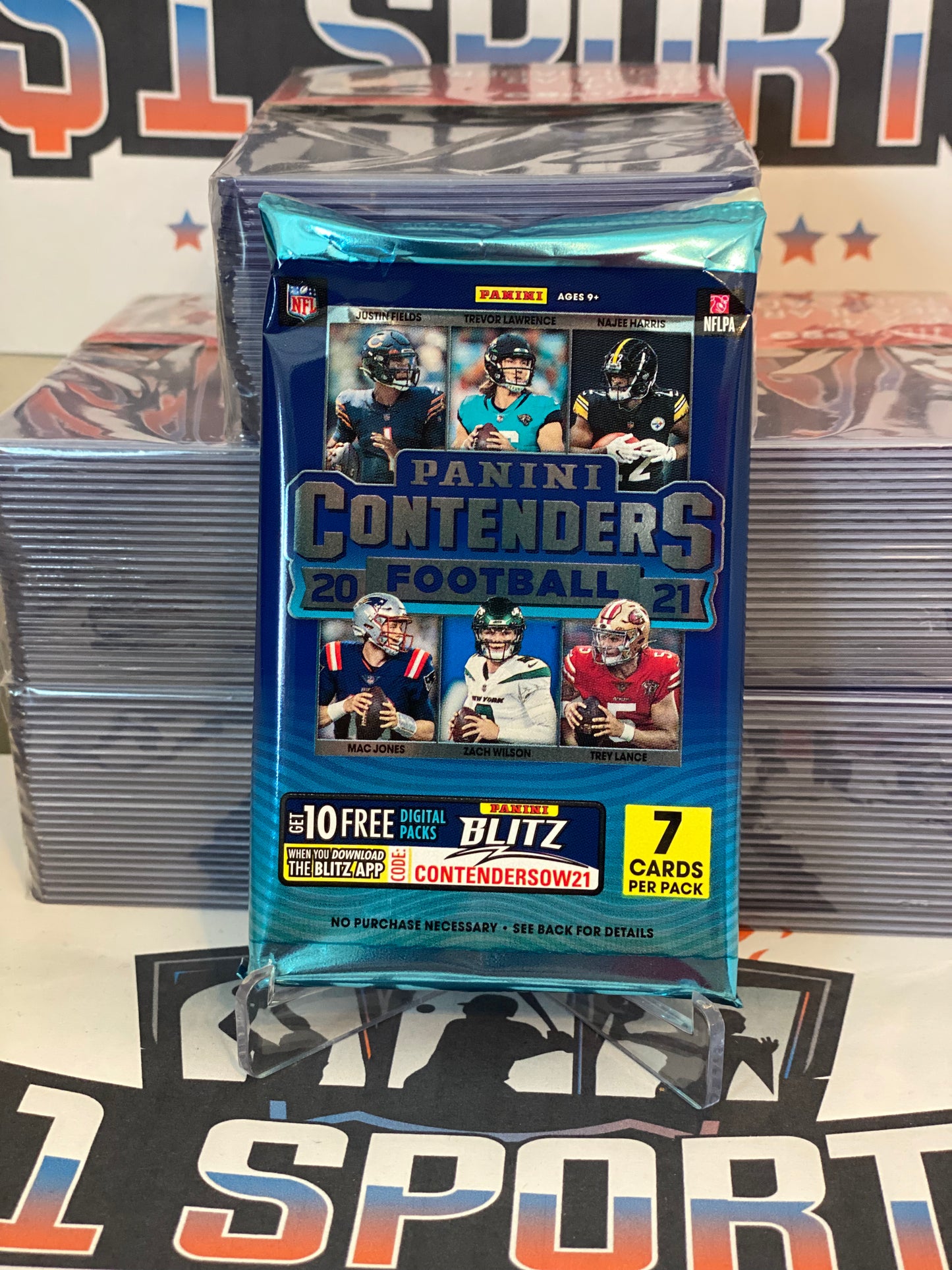 2021 Panini Contenders NFL Football Retail Pack