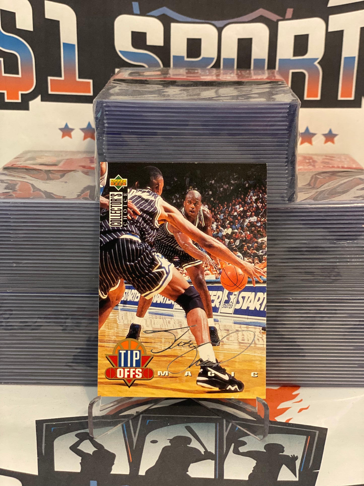 1994 Upper Deck (Tip Offs, Silver Signature) Shaquille O'Neal #184