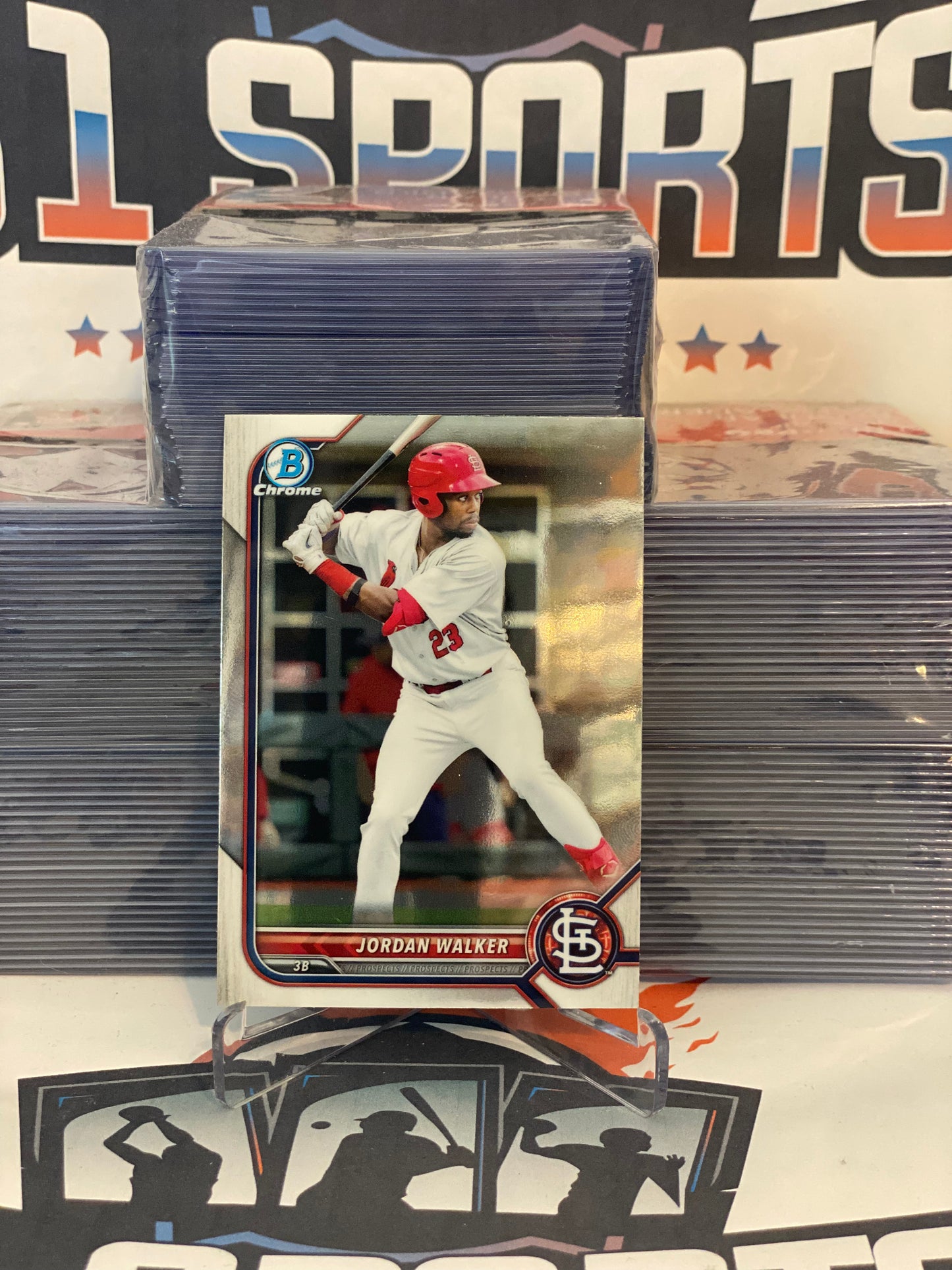 2022 Bowman Chrome Prospects Jordan Walker #BCP-20