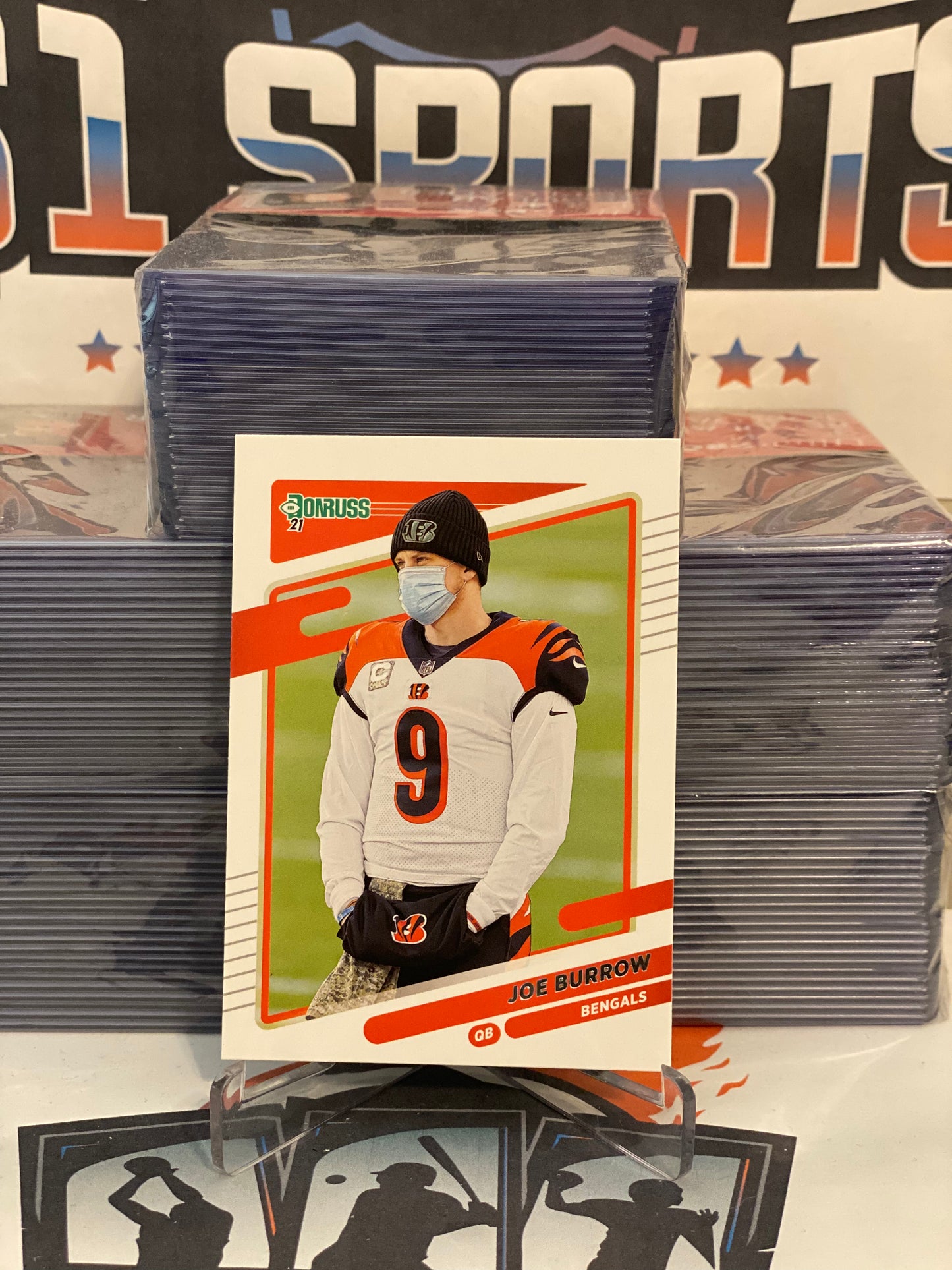 2021 Donruss (Helmetless Variation) Joe Burrow #211