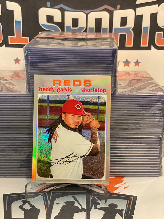 2020 Topps Heritage (Chrome Refractor 542/571) Freddy Galvis #THC-513