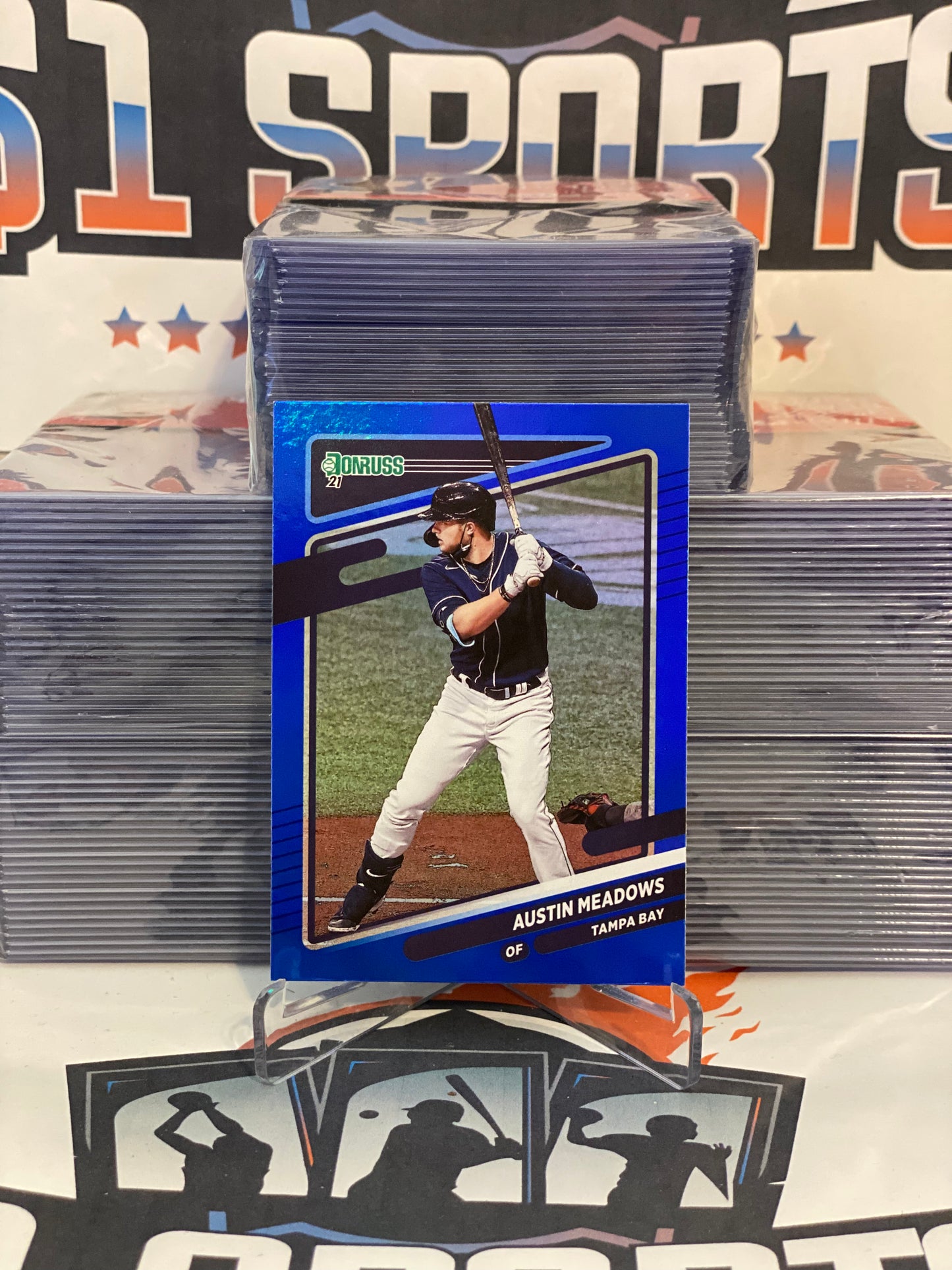 2021 Donruss (Blue) Austin Meadows #118