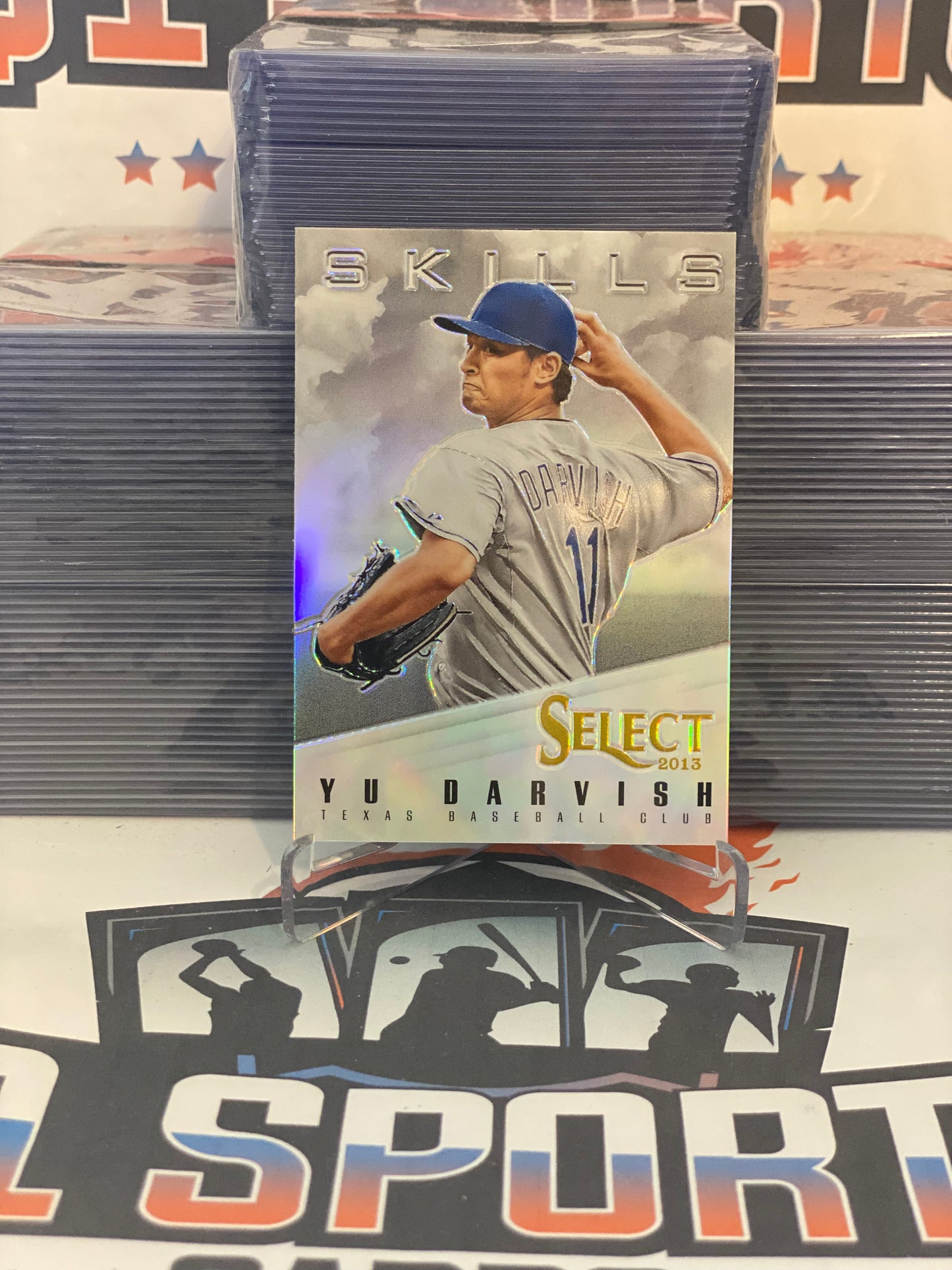 2013 Panini Prizm (Silver Prizm, Skills) Yu Darvish #SK27