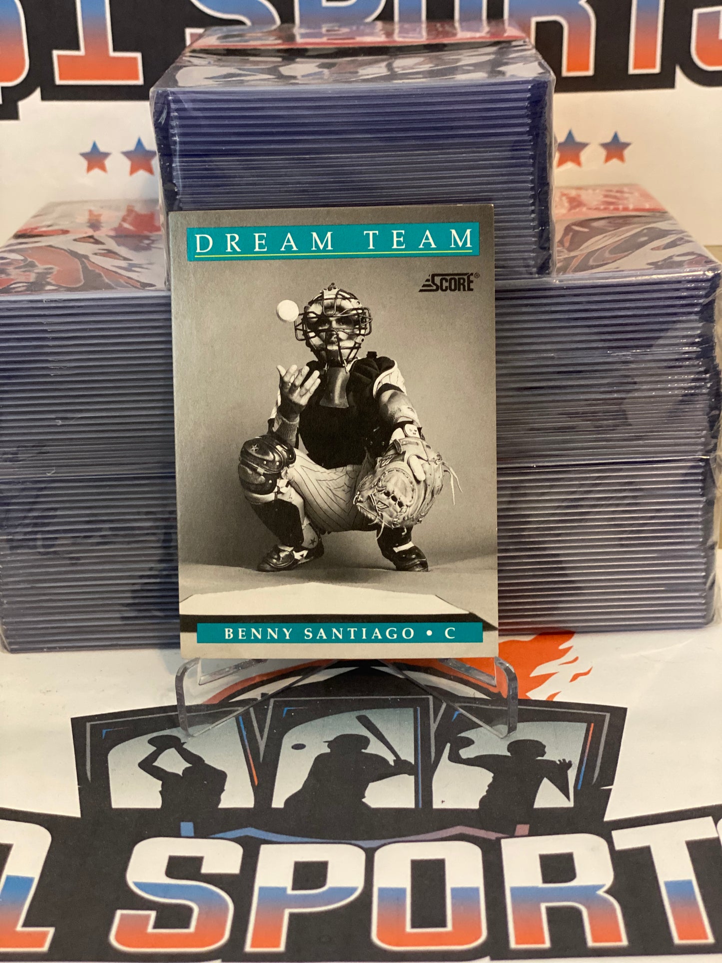 1991 Score (Dream Team) Benito Santiago #893