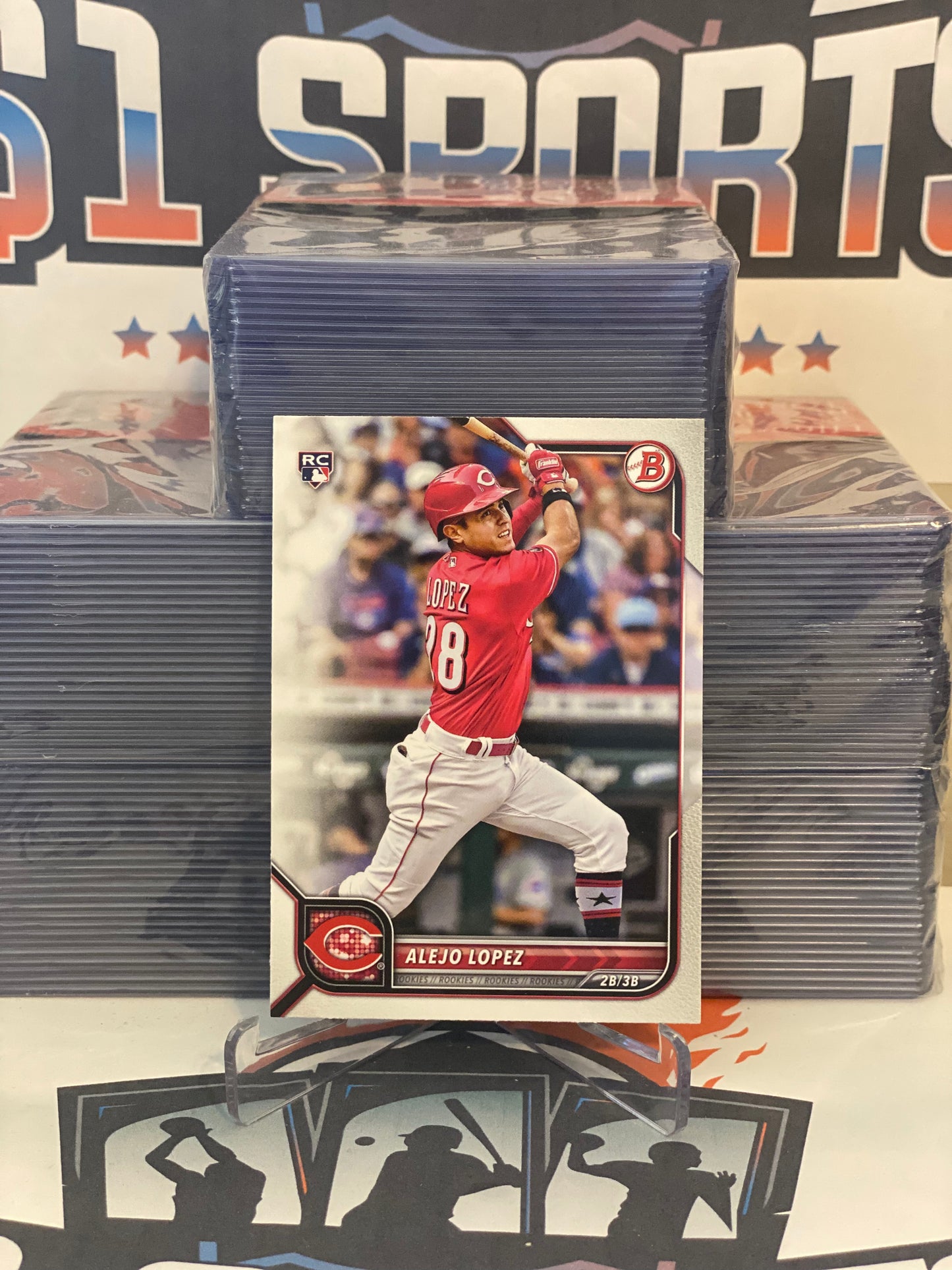 2022 Bowman Alejo Lopez Rookie #93