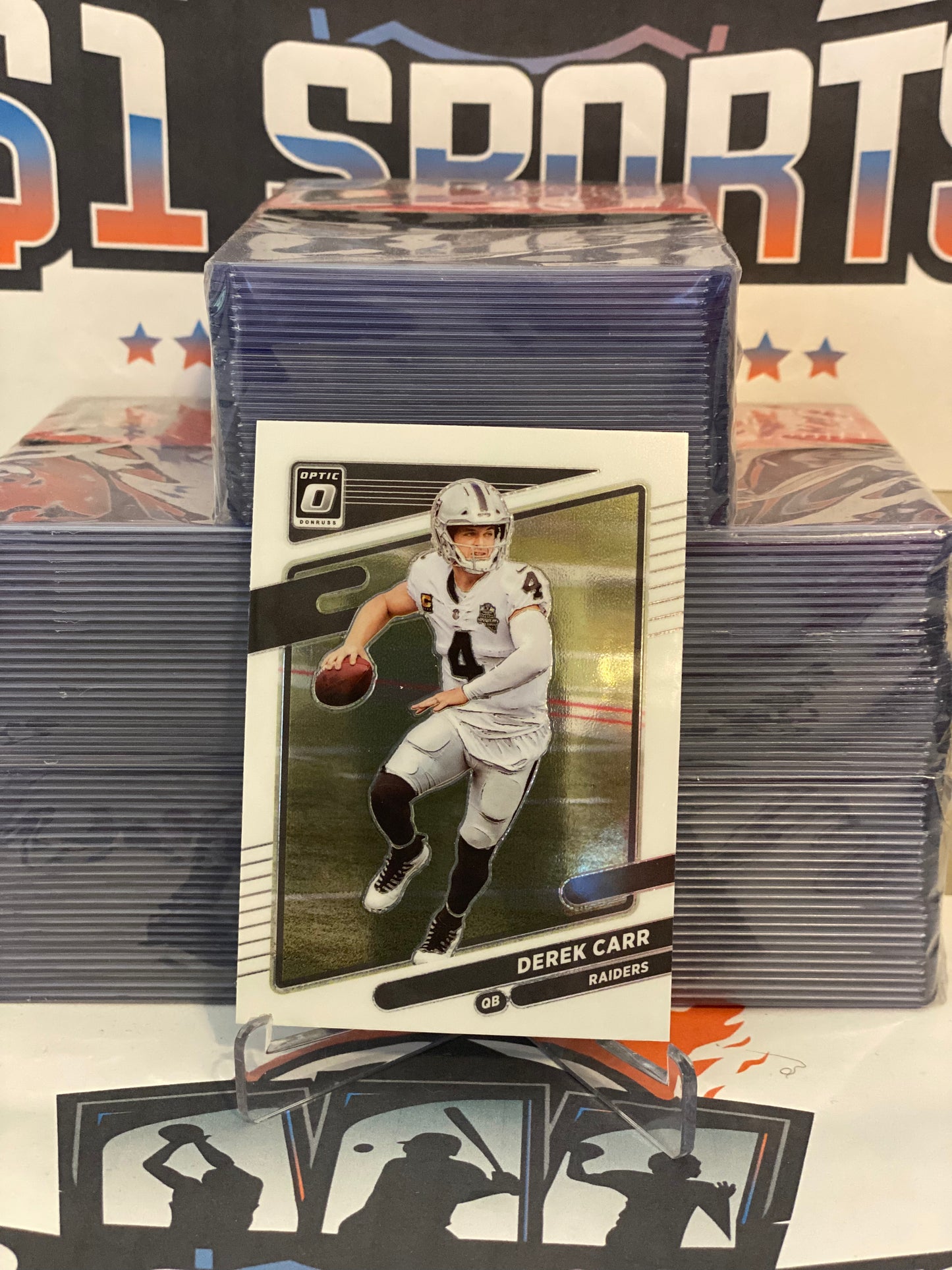 2021 Donruss Optic Derek Carr #41