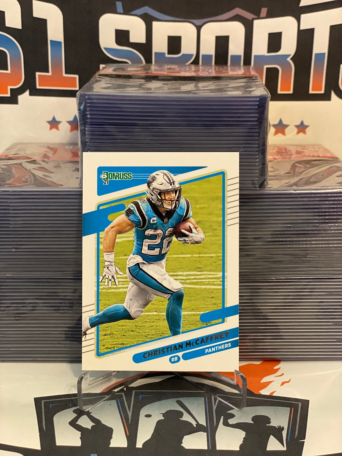 2021 Donruss Christian McCaffrey #219
