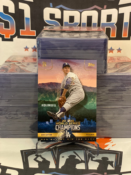 2020 Topps Ben Baller Don Sutton #31