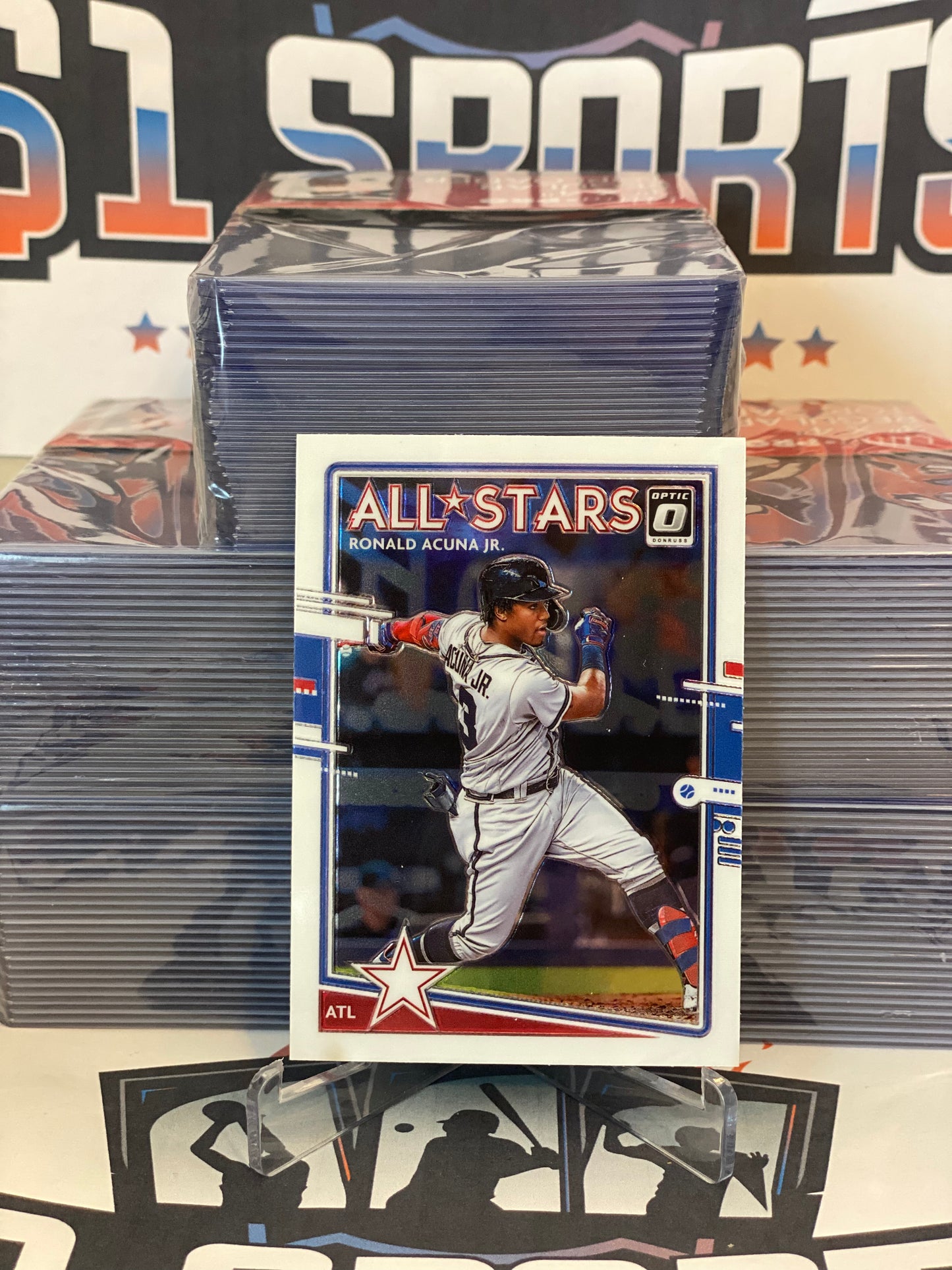 2020 Donruss Optic (All-Stars) Ronald Acuna Jr. #199